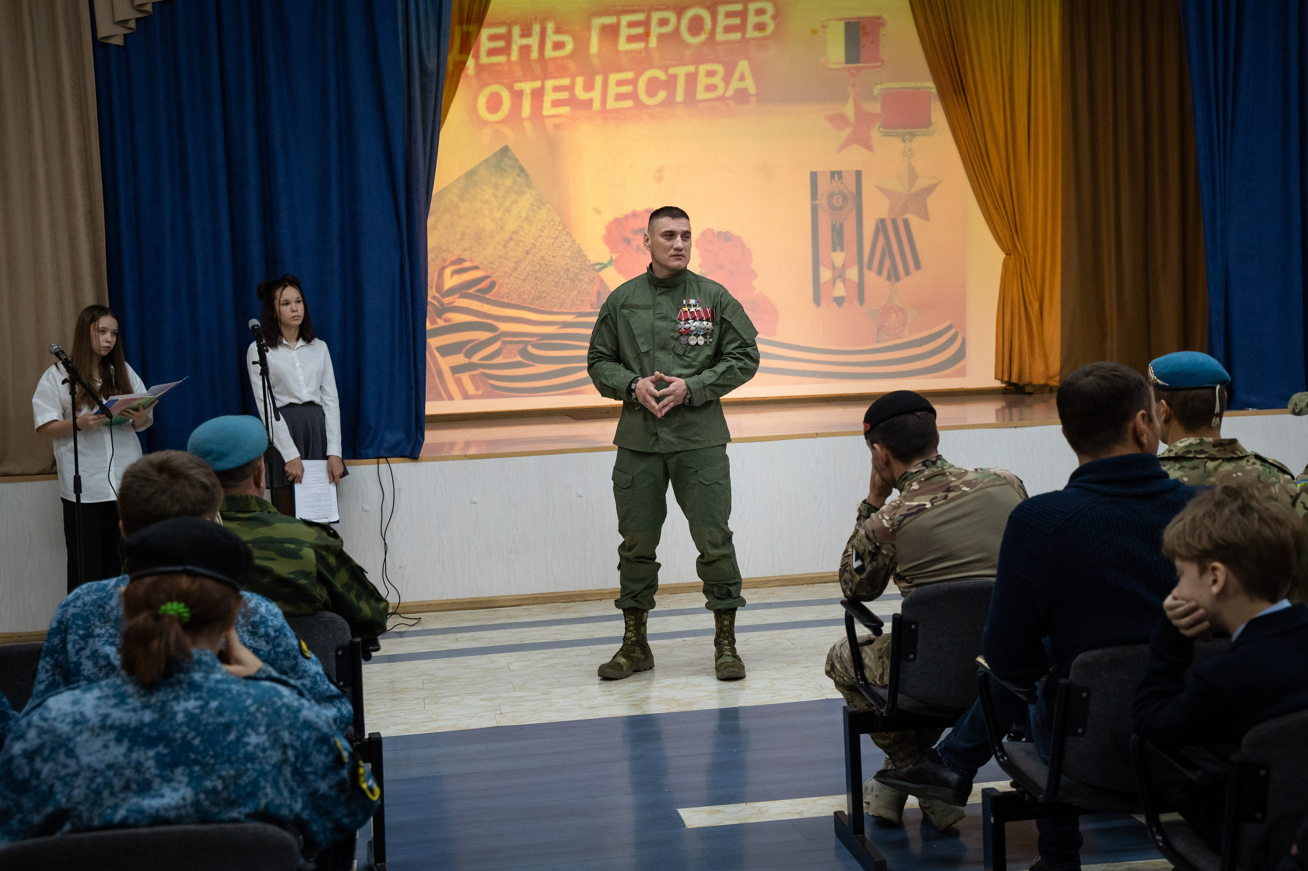 съёмка патриотических мероприятий в Находке