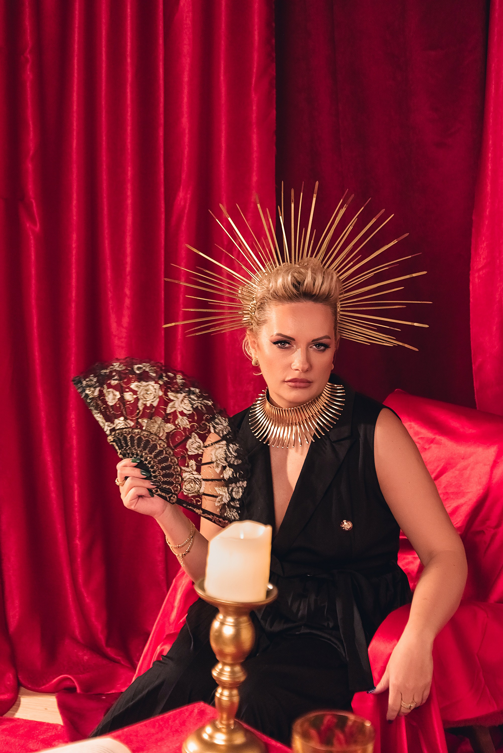 ЛЕДИ GАдалка. Фотограф Тула творческие фотосессии недорого Ольга Ромашина