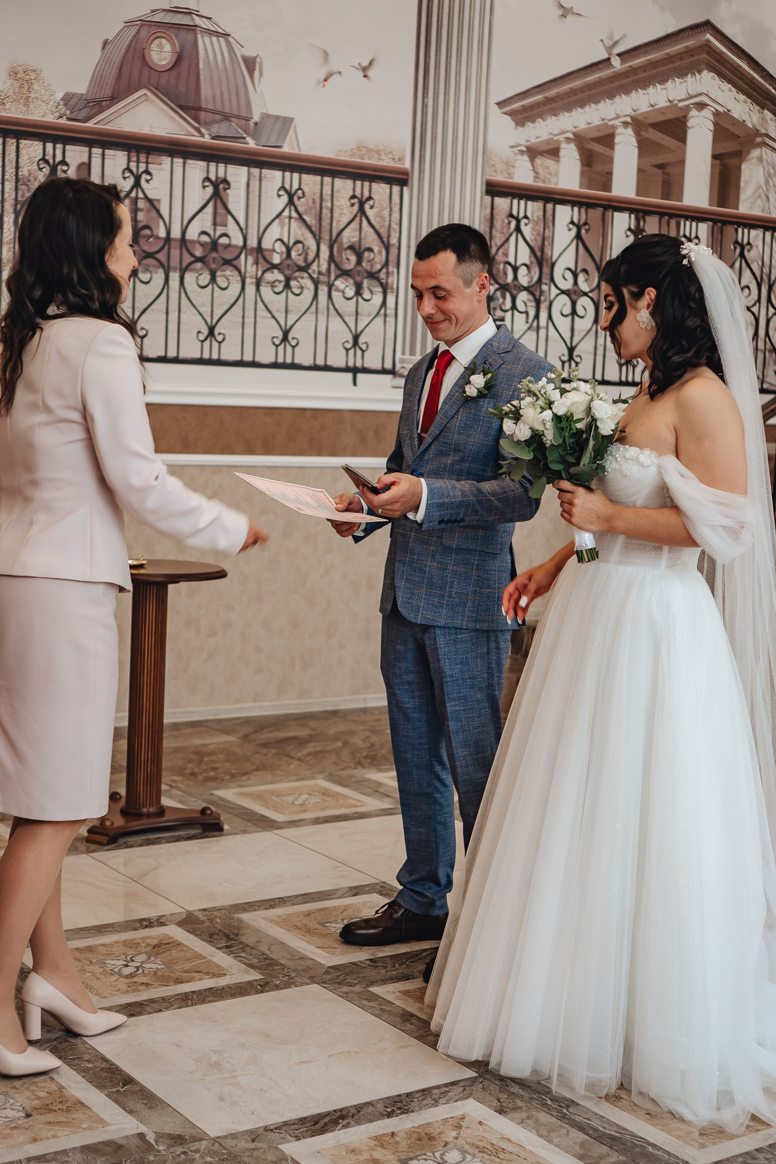 СВАДЕБНАЯ СЬЕМКА В ЗАГСЕ НА МОСКОВСКОМ ПРОСПЕКТЕ. Профессиональный фотограф, Санкт-Петербург — Виктория Богомолова