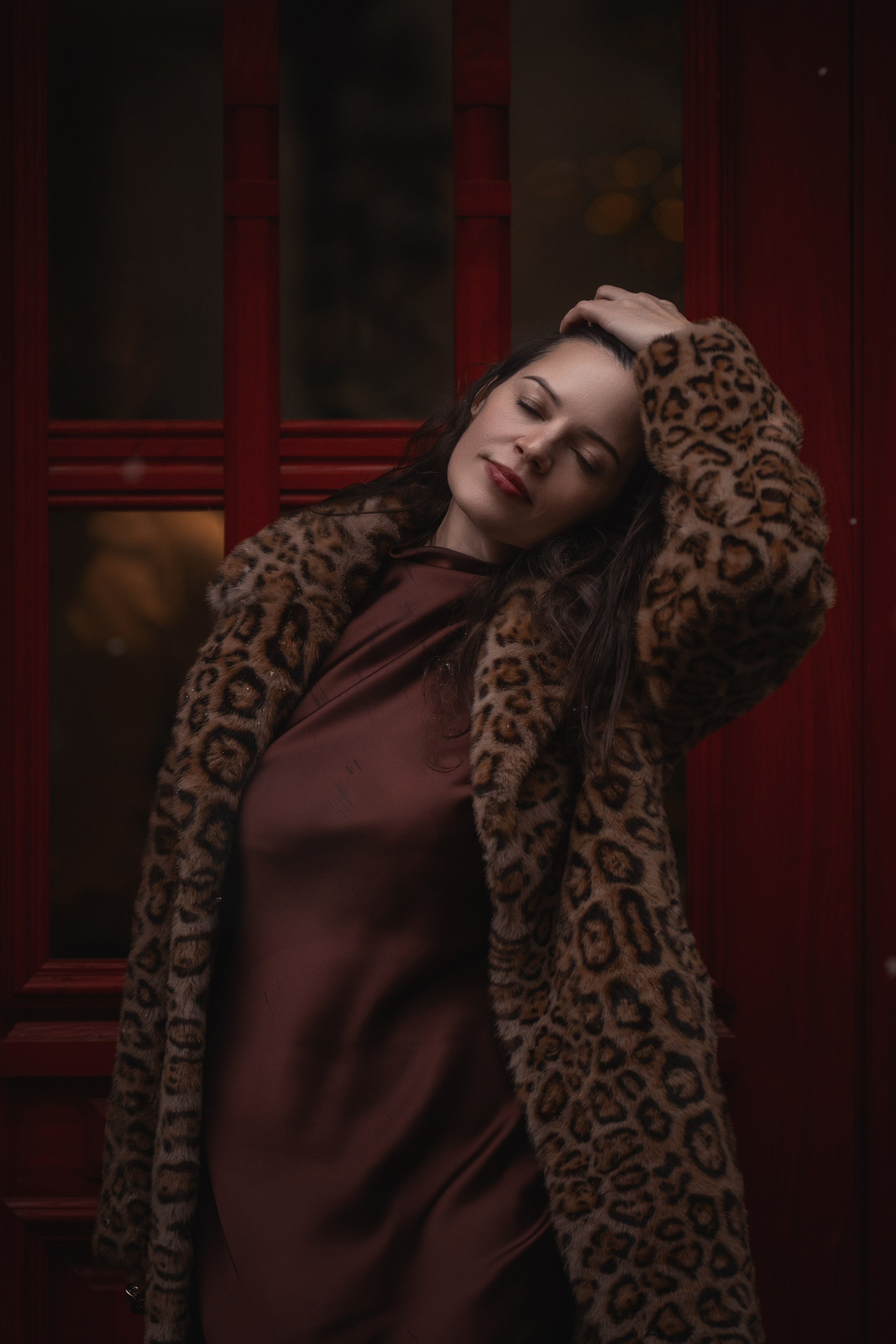 Фотосессия на улице зимой. Женский фотограф в Москве Богдашкина Динара