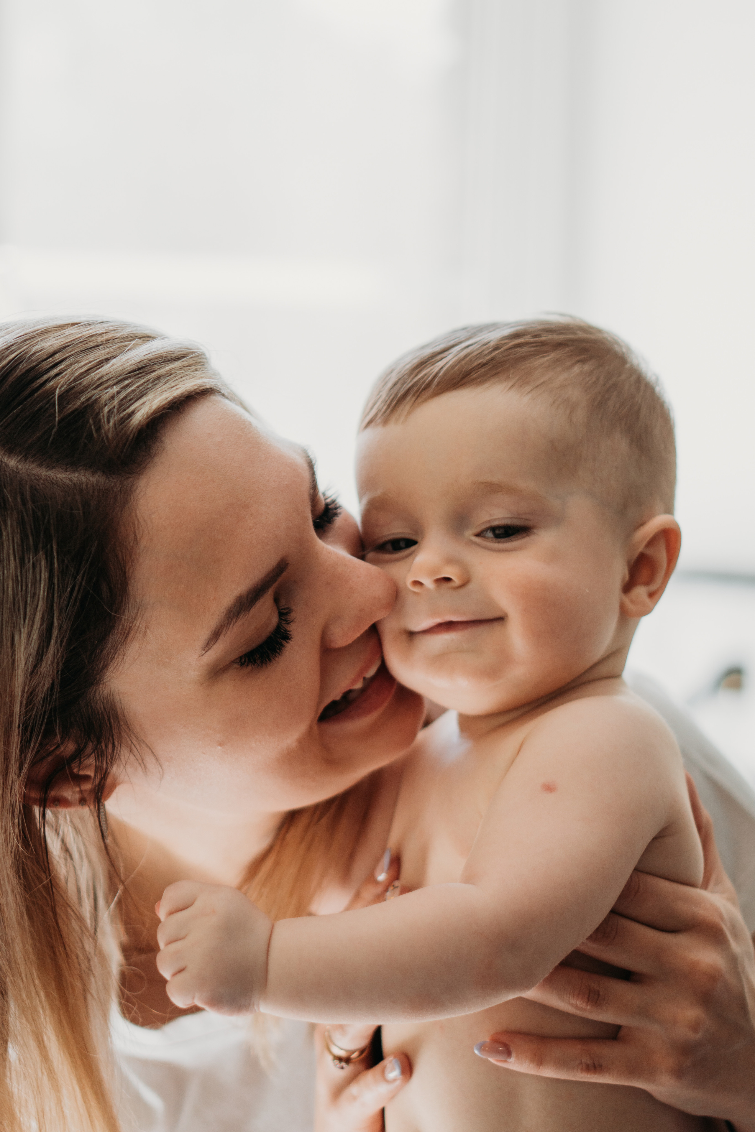 Будни молодой мамы (Алена и Даня). Семейный домашний фотограф в Барнауле Мария Лобастова