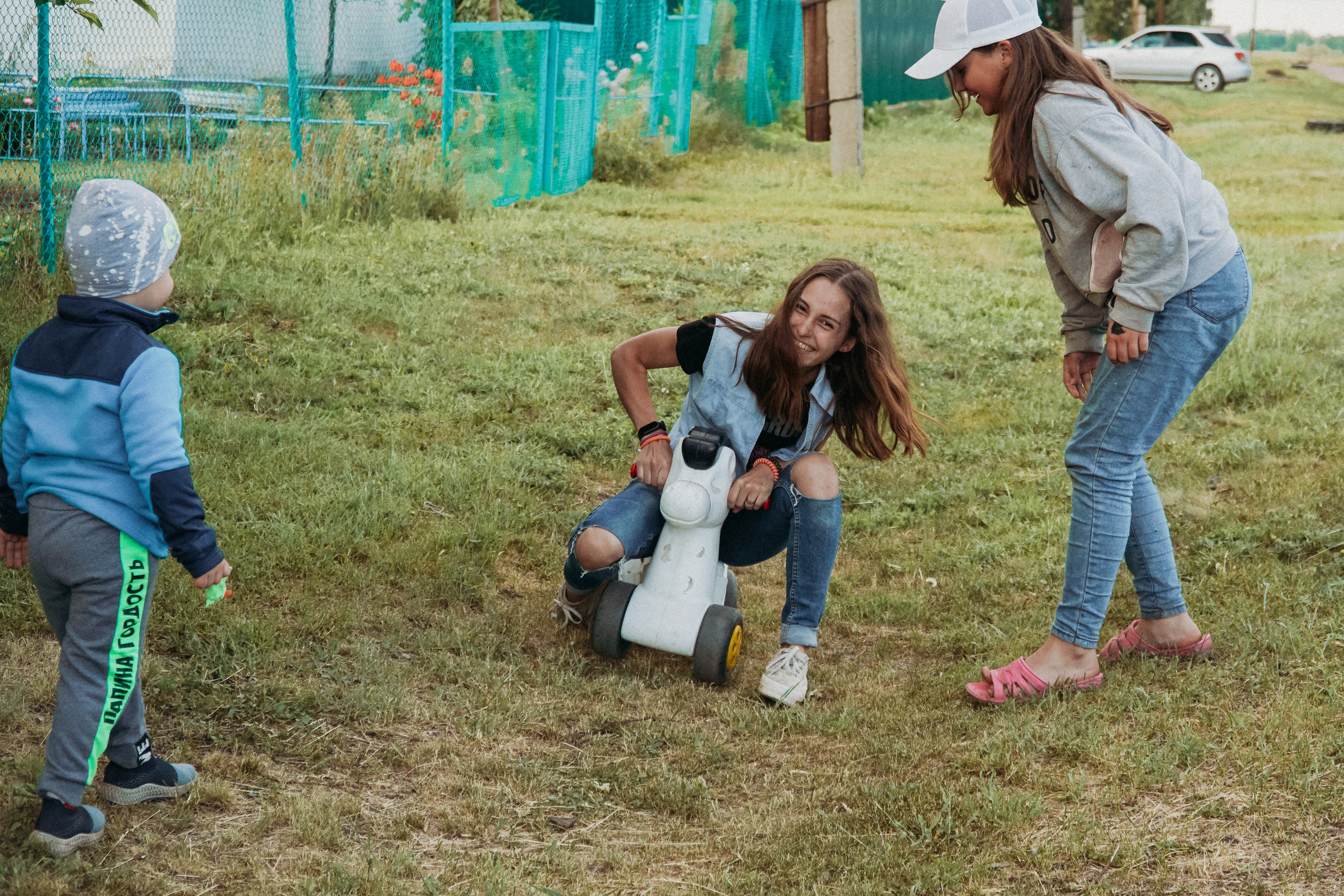 Деревенская история (внуки на каникулах). Семейный домашний фотограф в Барнауле Мария Лобастова