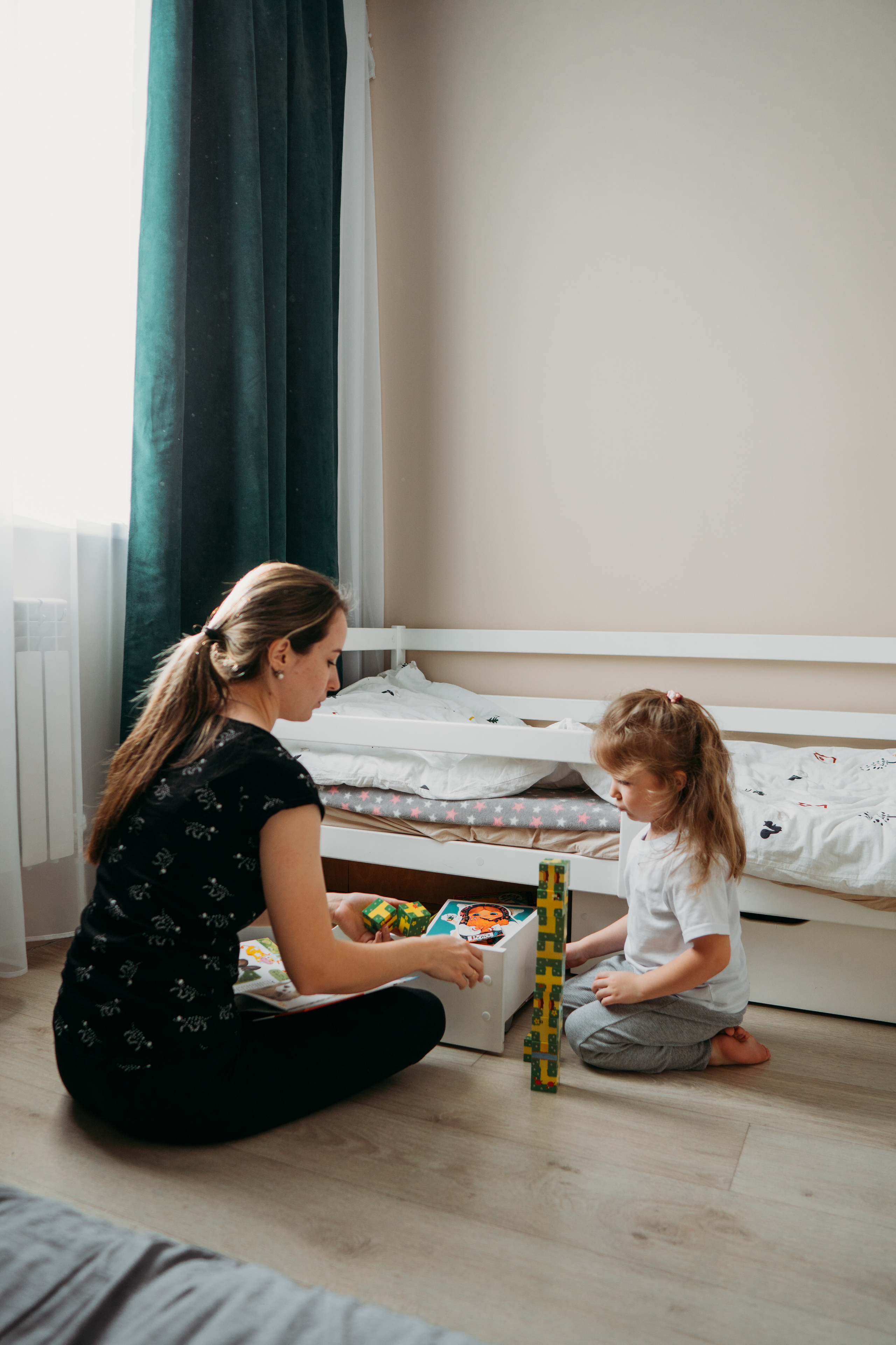 Выходные с двумя детьми (Наташа, Андрей и малыши). Семейный домашний фотограф в Барнауле Мария Лобастова