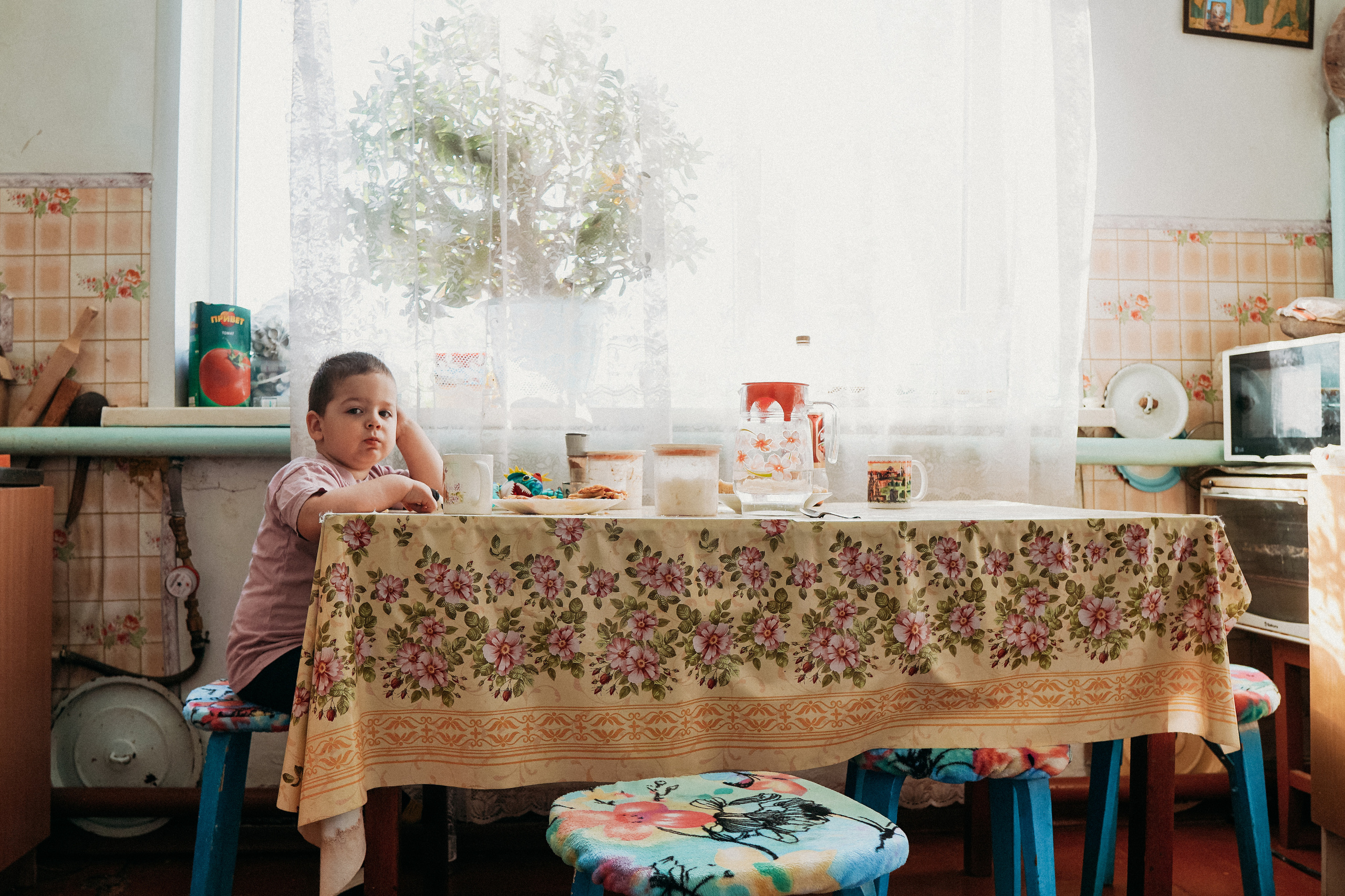 Деревенская история (внуки на каникулах). Семейный домашний фотограф в Барнауле Мария Лобастова