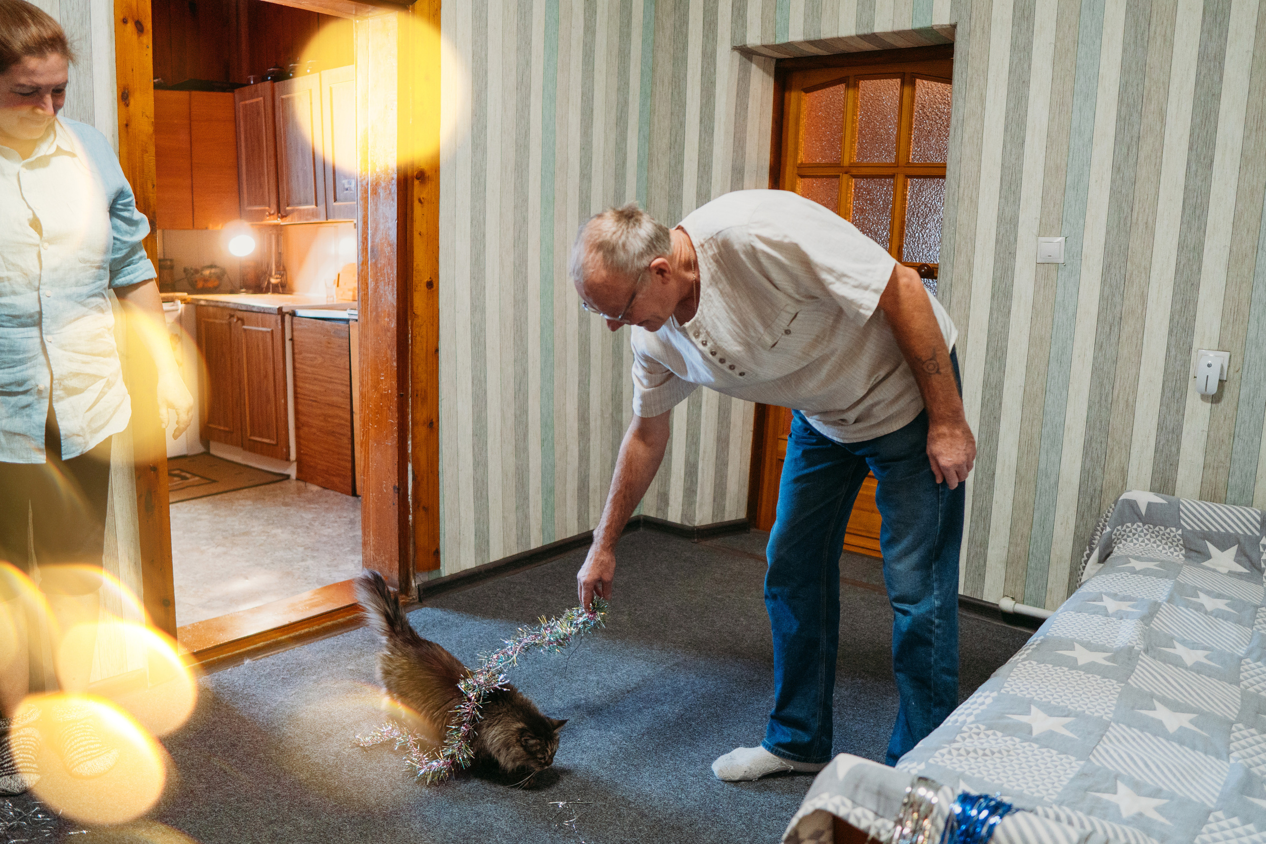 В отпуск к родителям (Новогодняя история для Ангелины). Семейный домашний фотограф в Барнауле Мария Лобастова