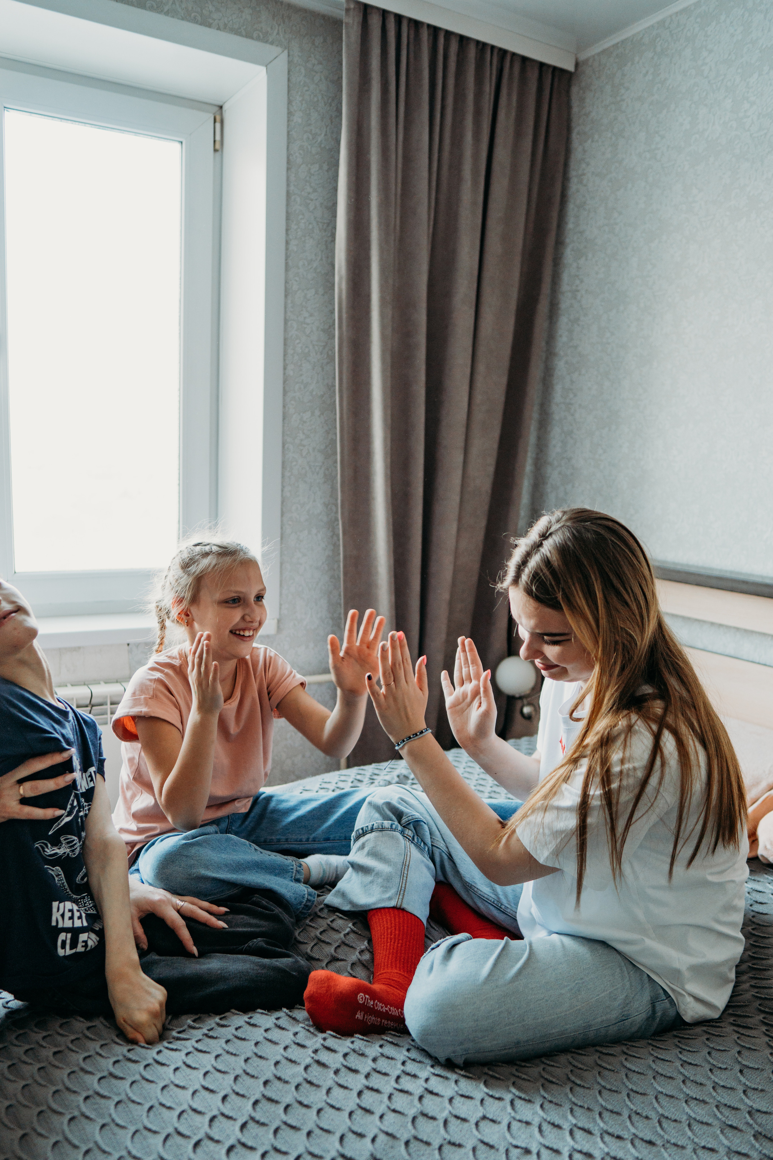 Большая семья с подростками и особенным ребенком (Ольга и ее дети). Семейный домашний фотограф в Барнауле Мария Лобастова