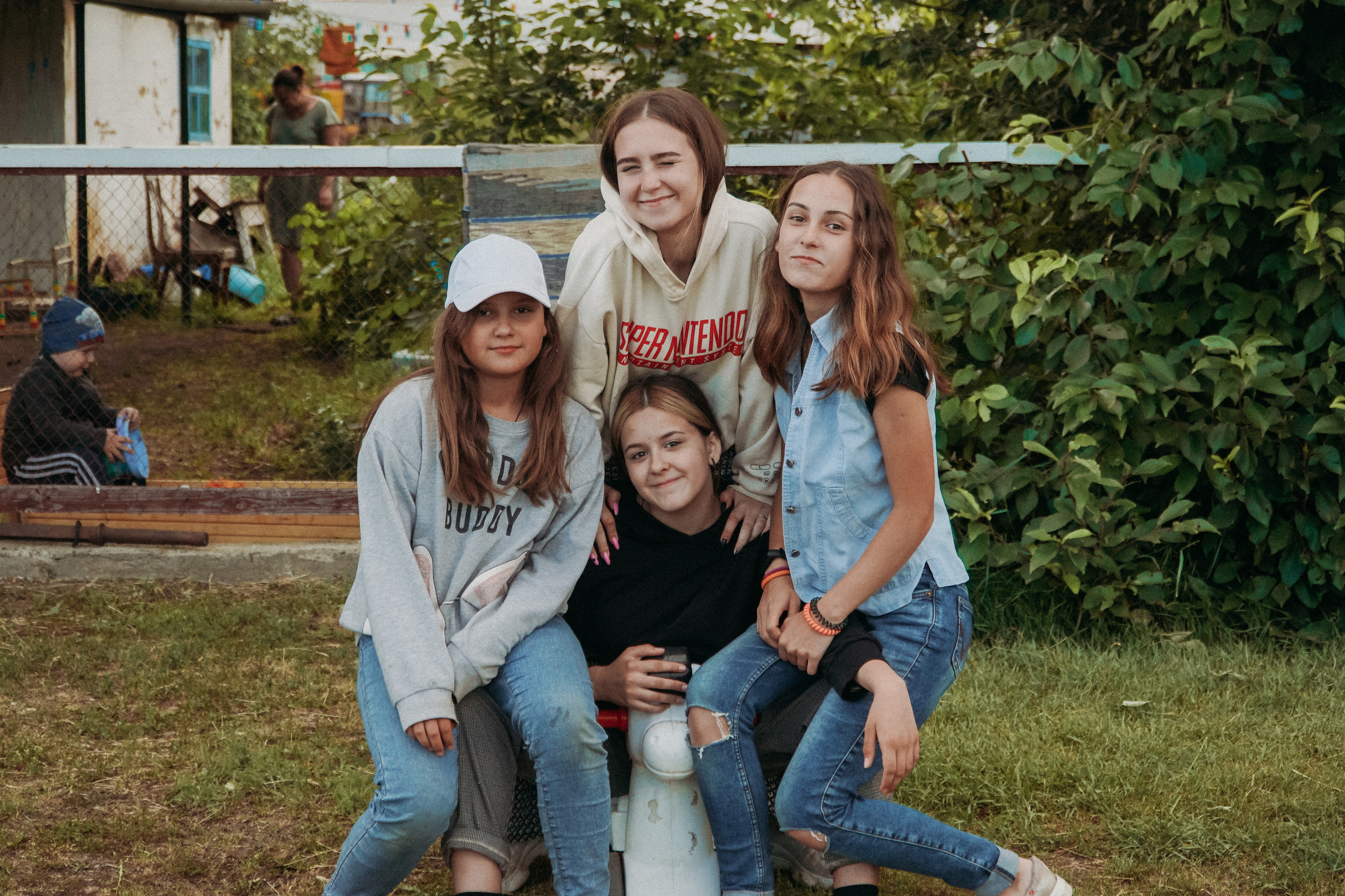 Деревенская история (внуки на каникулах). Семейный домашний фотограф в Барнауле Мария Лобастова