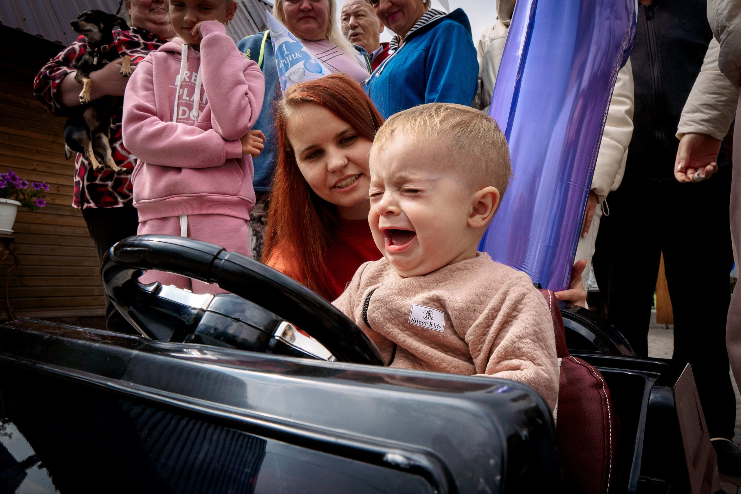 Годик Дане на даче. Семейный домашний фотограф в Барнауле Мария Лобастова