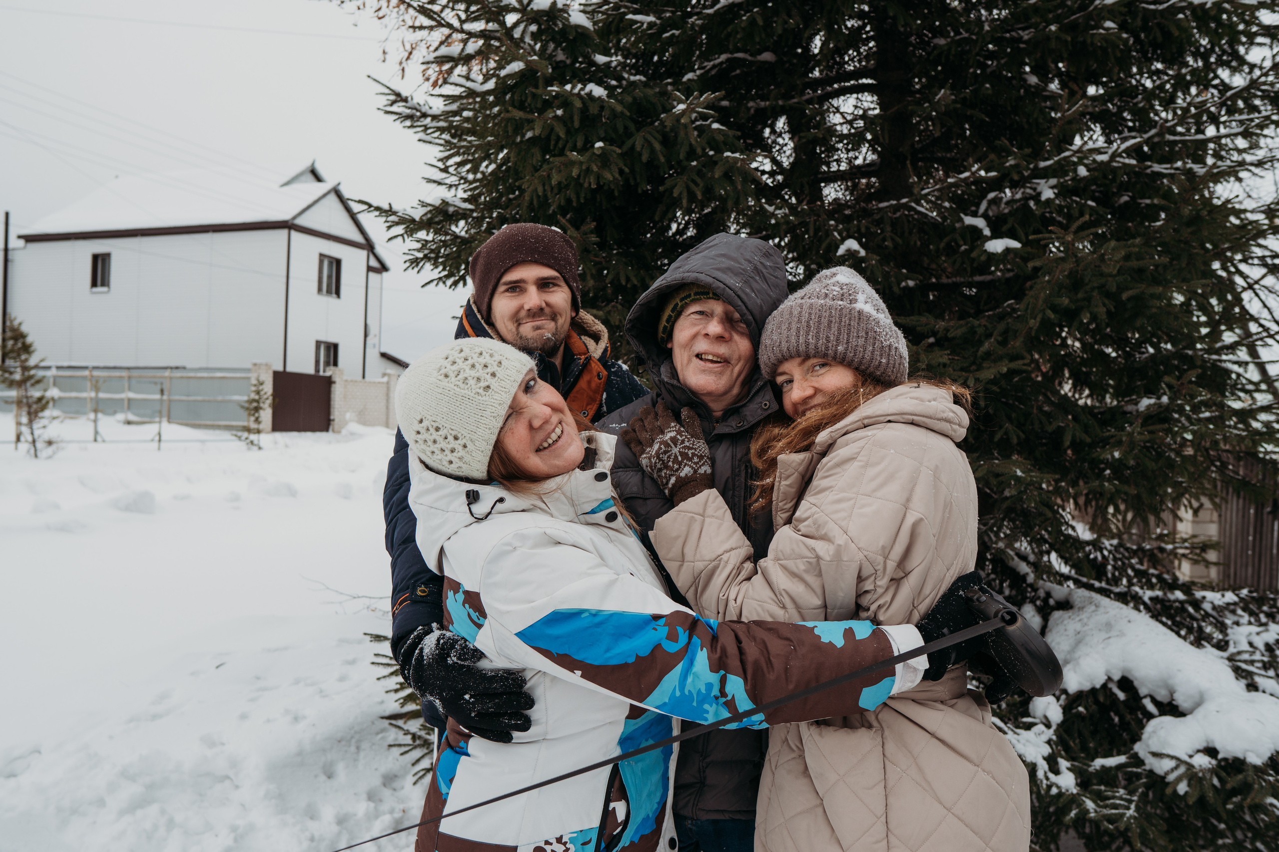 В отпуск к родителям (Новогодняя история для Ангелины). Семейный домашний фотограф в Барнауле Мария Лобастова