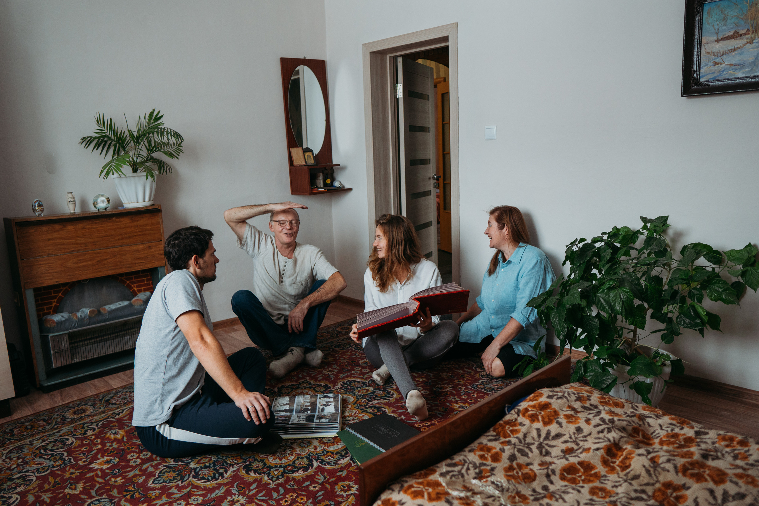 В отпуск к родителям (Новогодняя история для Ангелины). Семейный домашний фотограф в Барнауле Мария Лобастова