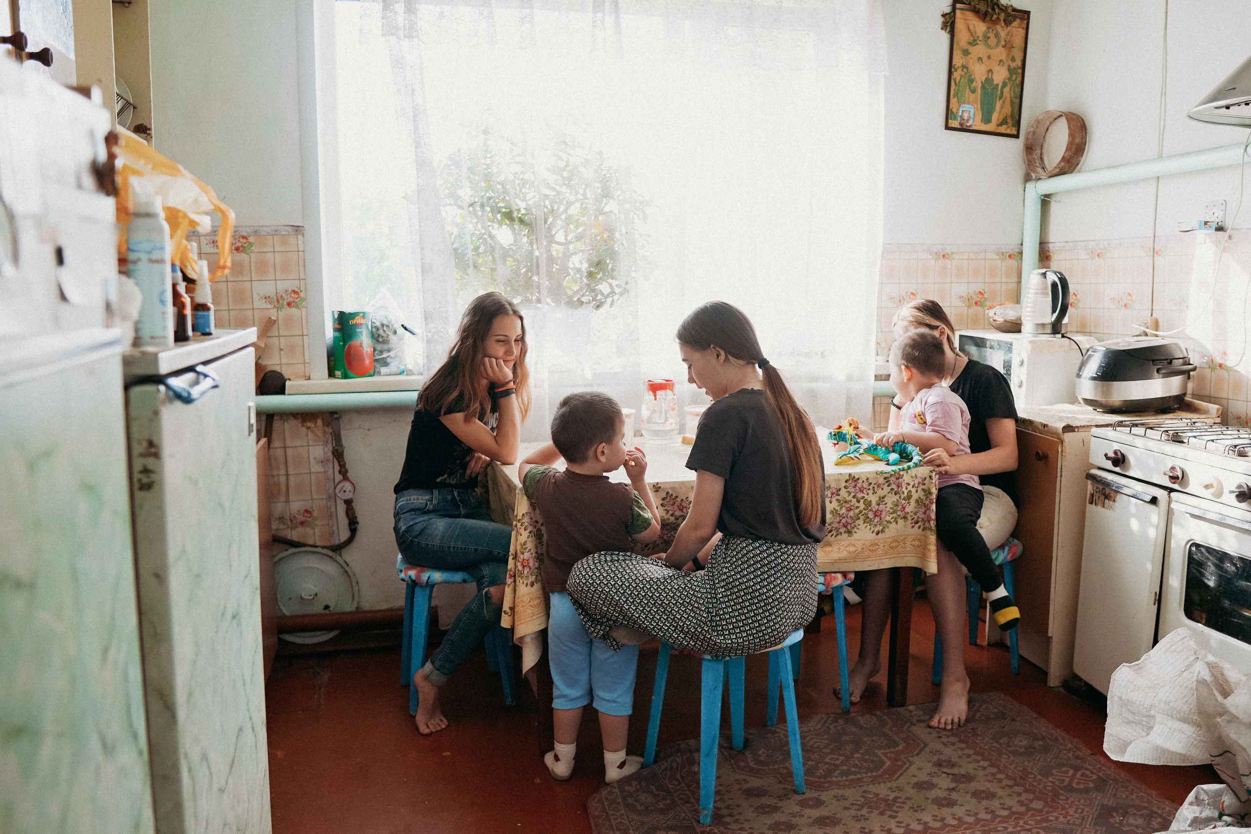 Деревенская история (внуки на каникулах). Семейный домашний фотограф в Барнауле Мария Лобастова