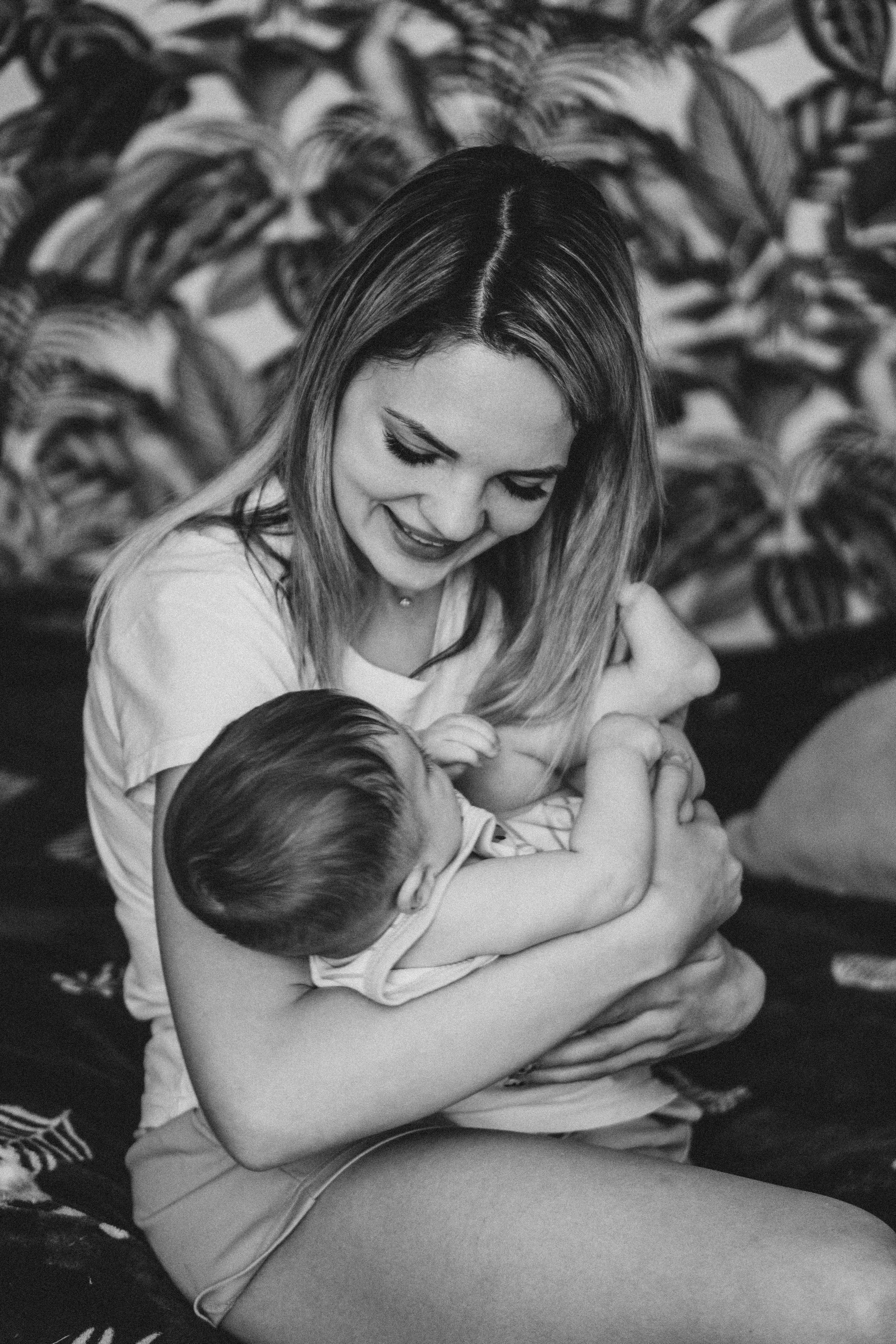 Будни молодой мамы (Алена и Даня). Семейный домашний фотограф в Барнауле Мария Лобастова