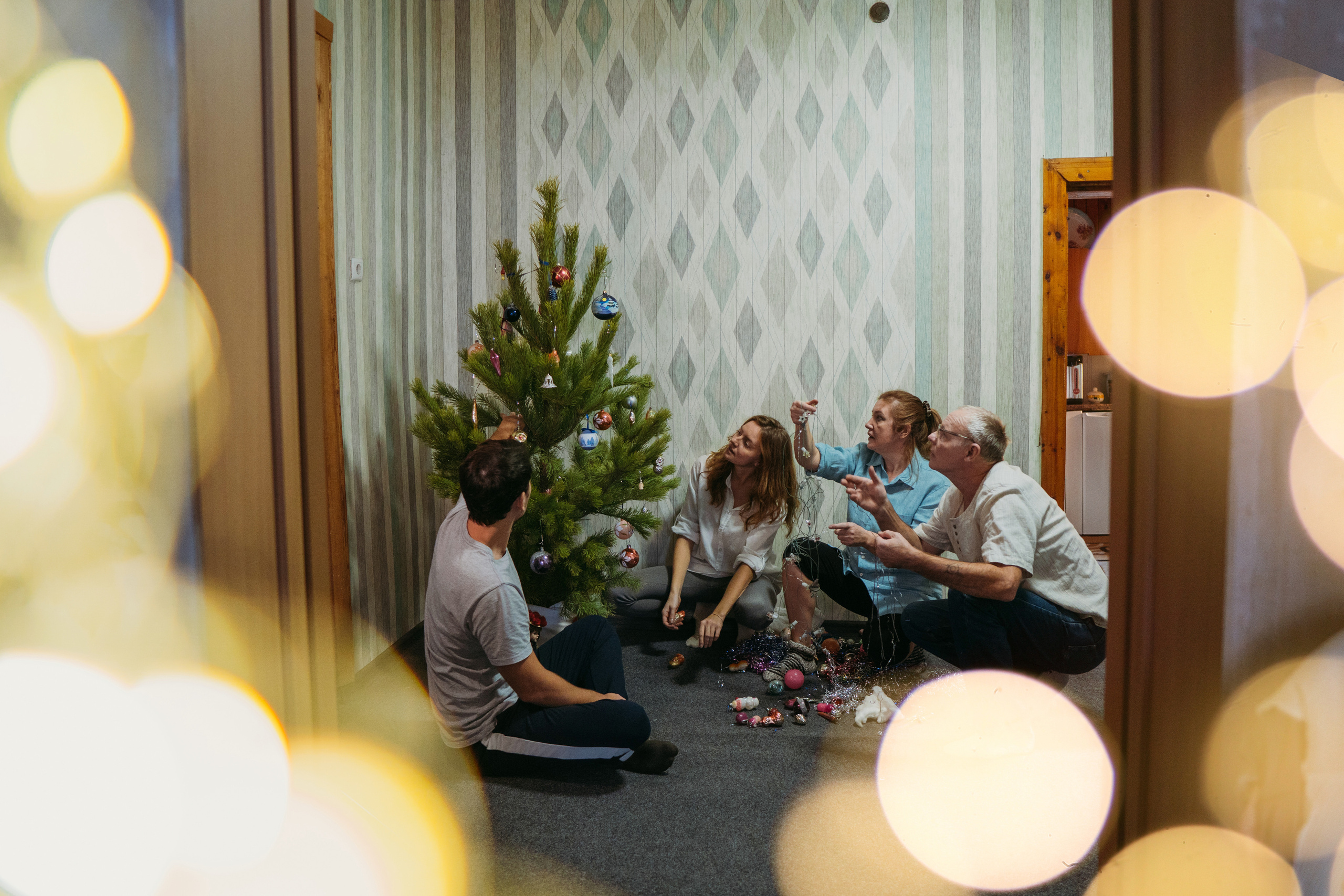 В отпуск к родителям (Новогодняя история для Ангелины). Семейный домашний фотограф в Барнауле Мария Лобастова