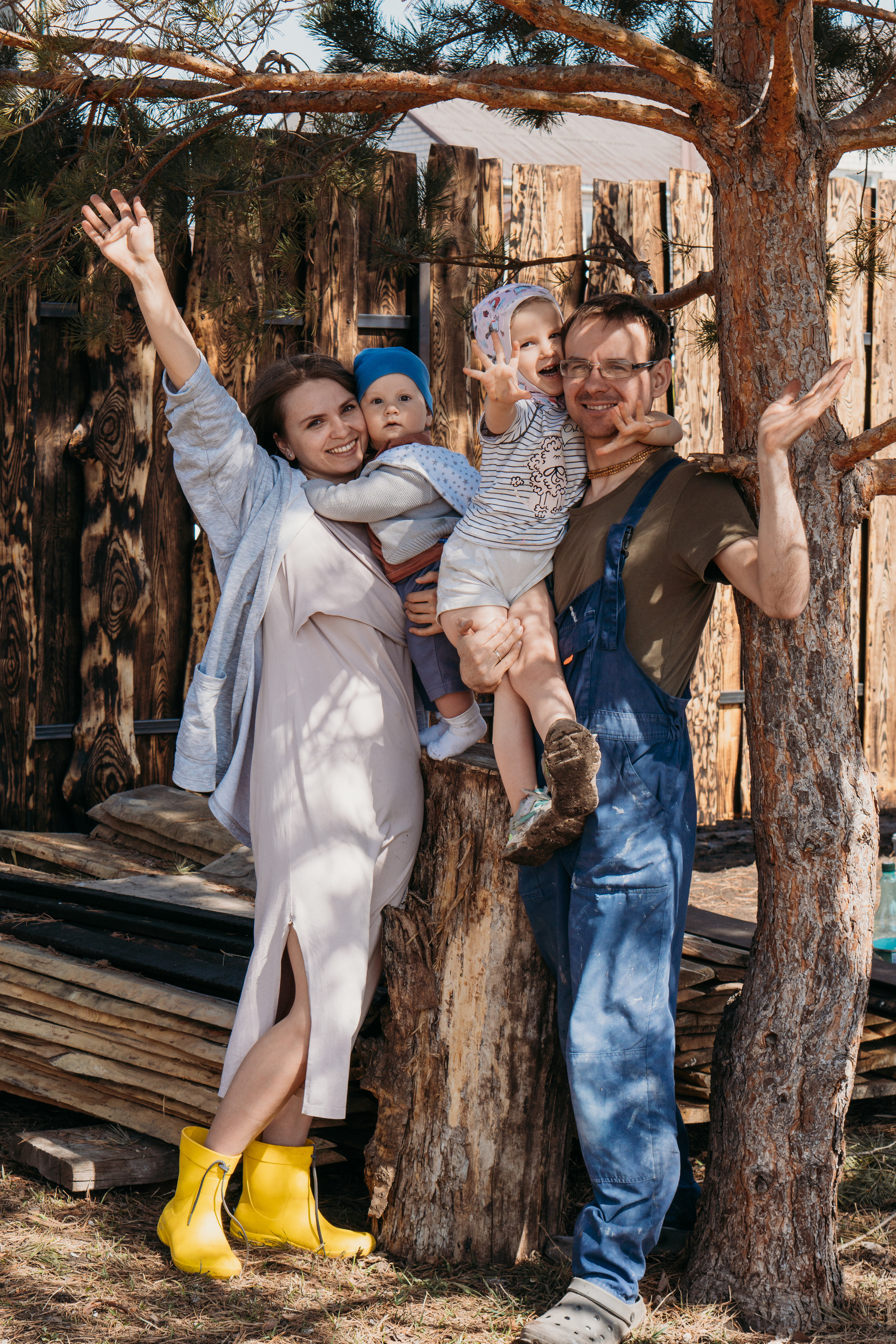Один день мамы двух детей (Таня, Яша и Дарина). Семейный домашний фотограф в Барнауле Мария Лобастова