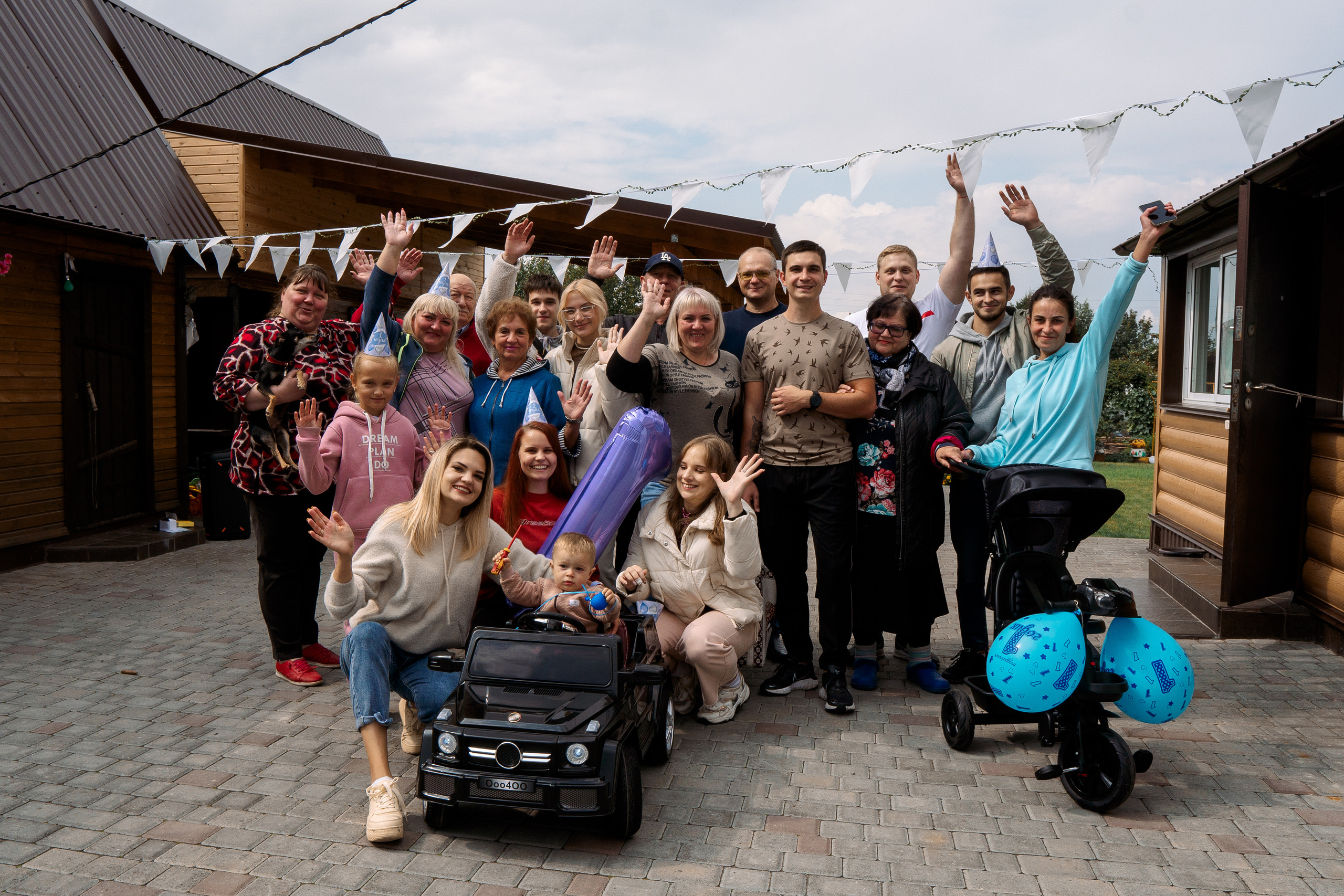 Годик Дане на даче. Семейный домашний фотограф в Барнауле Мария Лобастова