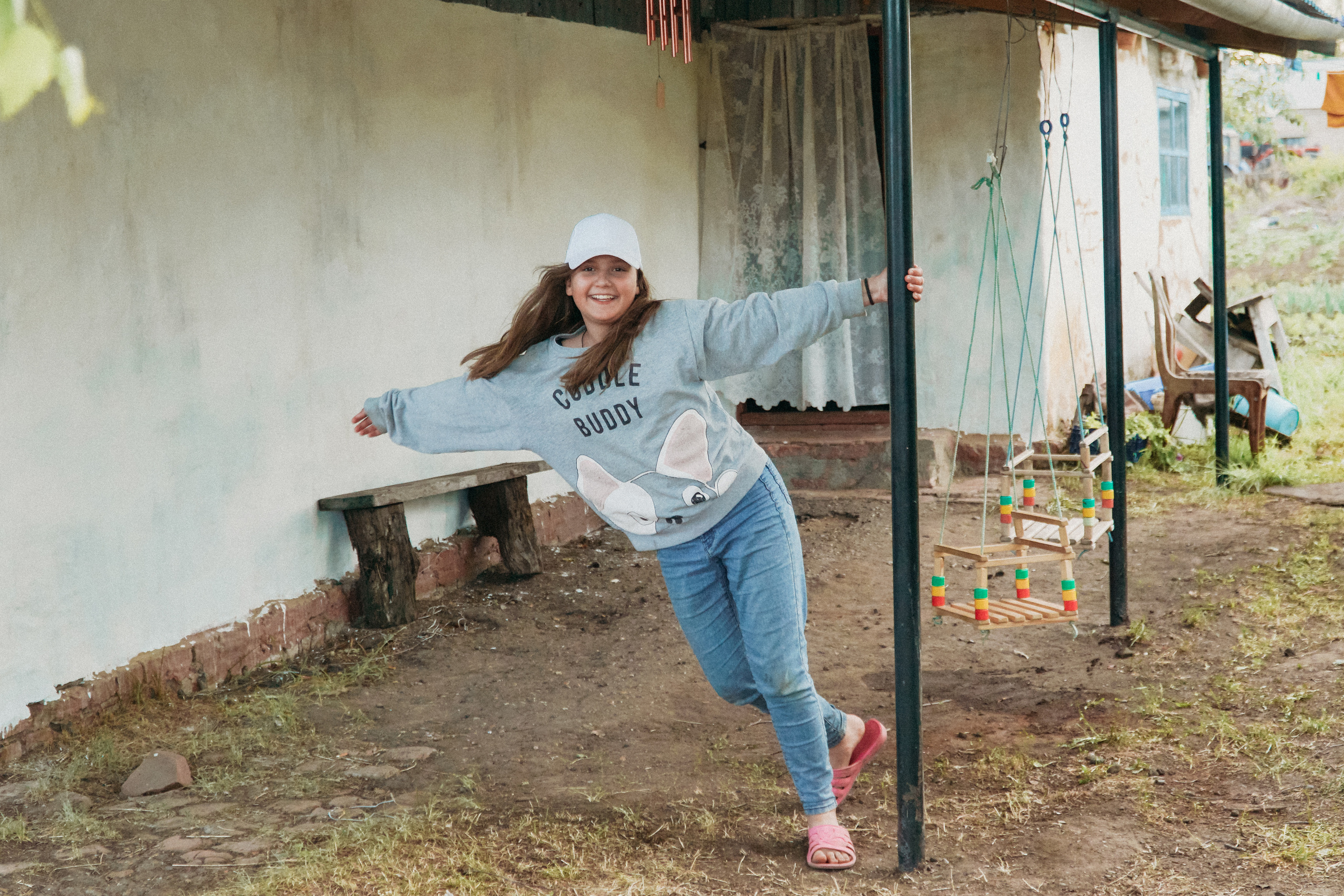 Деревенская история (внуки на каникулах). Семейный домашний фотограф в Барнауле Мария Лобастова
