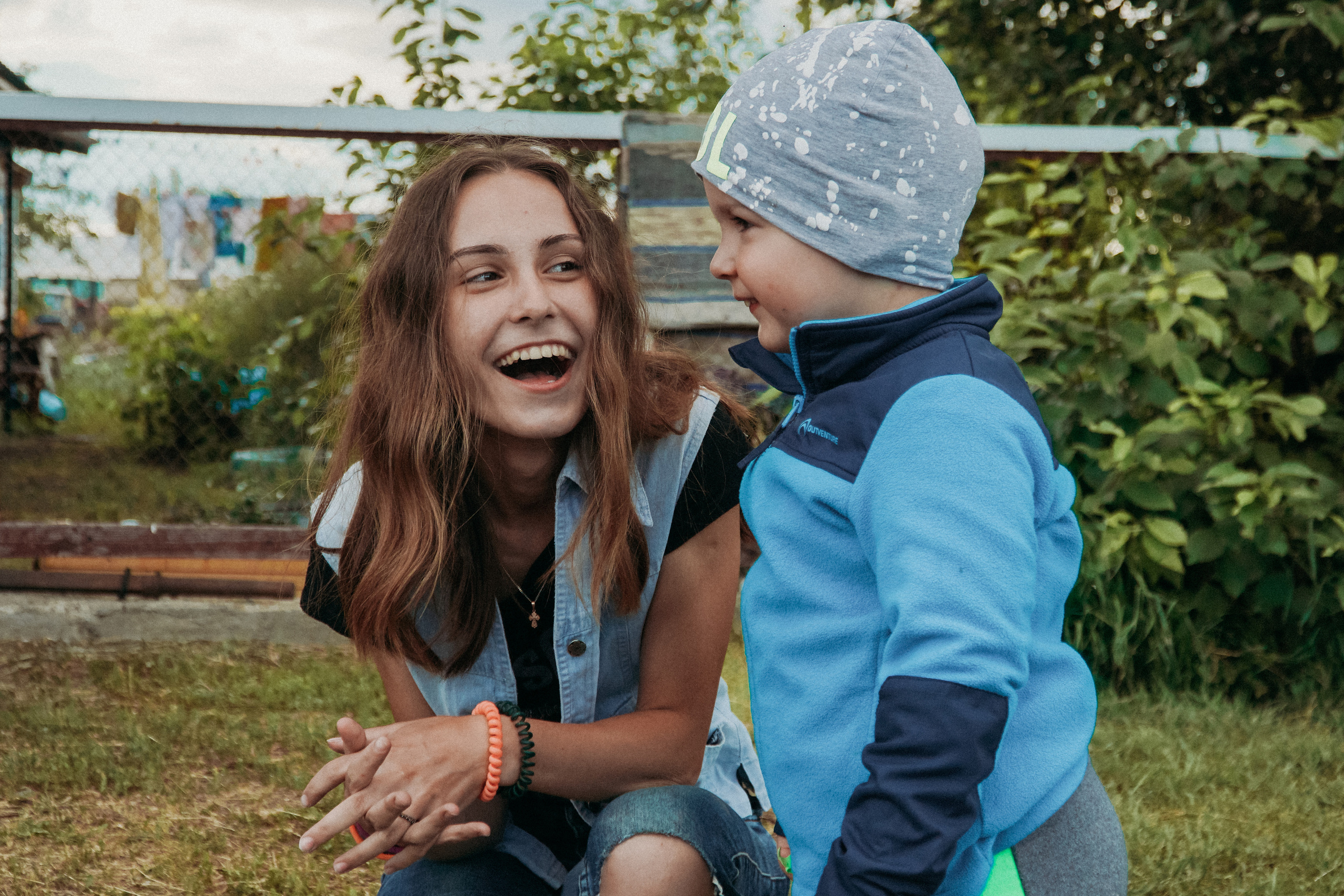 Деревенская история (внуки на каникулах). Семейный домашний фотограф в Барнауле Мария Лобастова