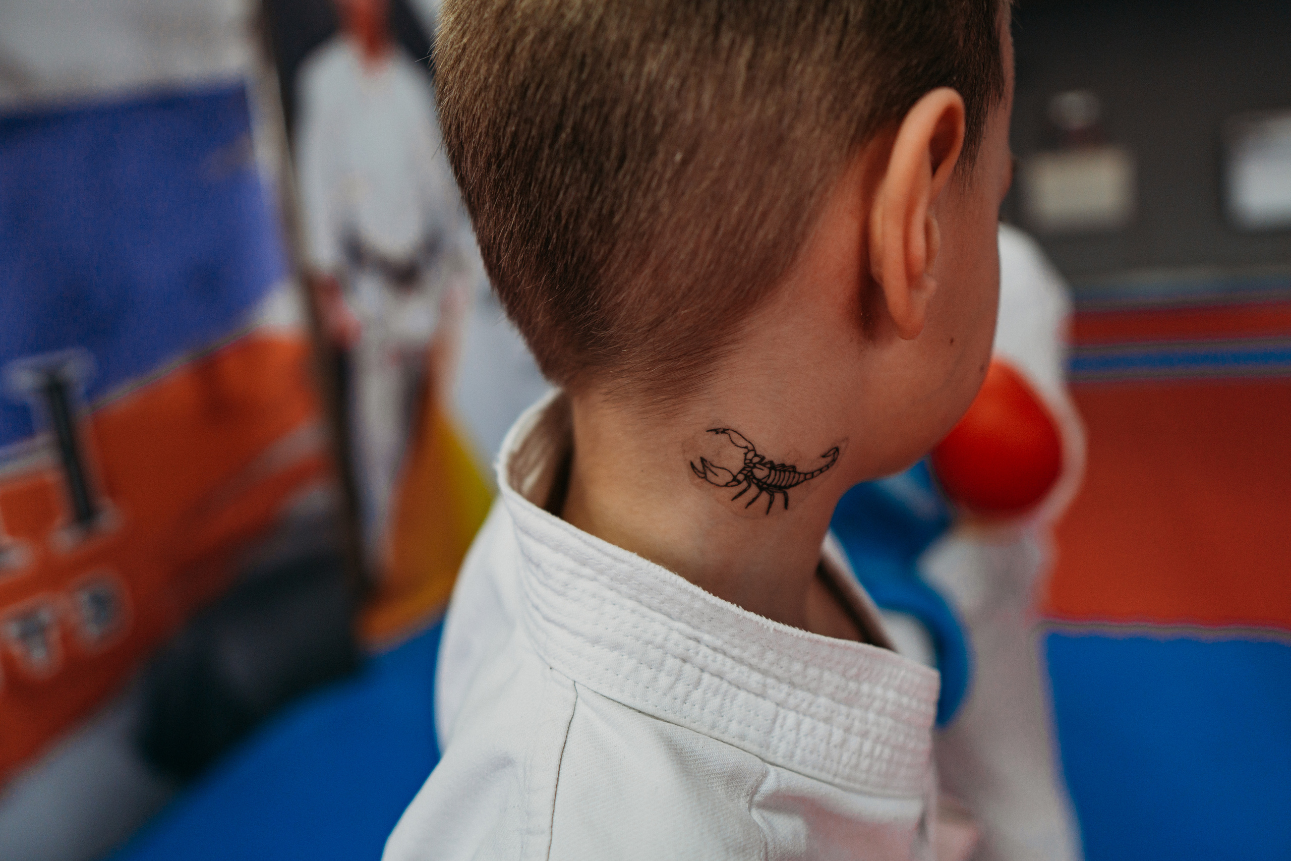 Тренировка каратистов. Семейный домашний фотограф в Барнауле Мария Лобастова