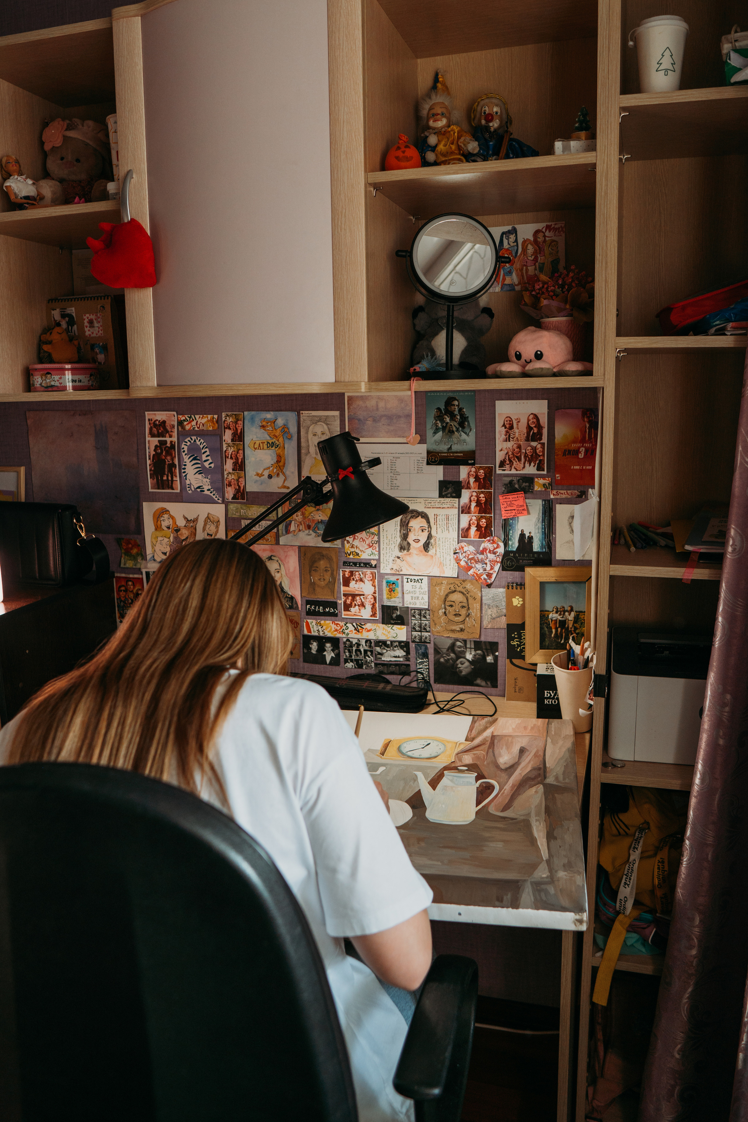 Большая семья с подростками и особенным ребенком (Ольга и ее дети). Семейный домашний фотограф в Барнауле Мария Лобастова