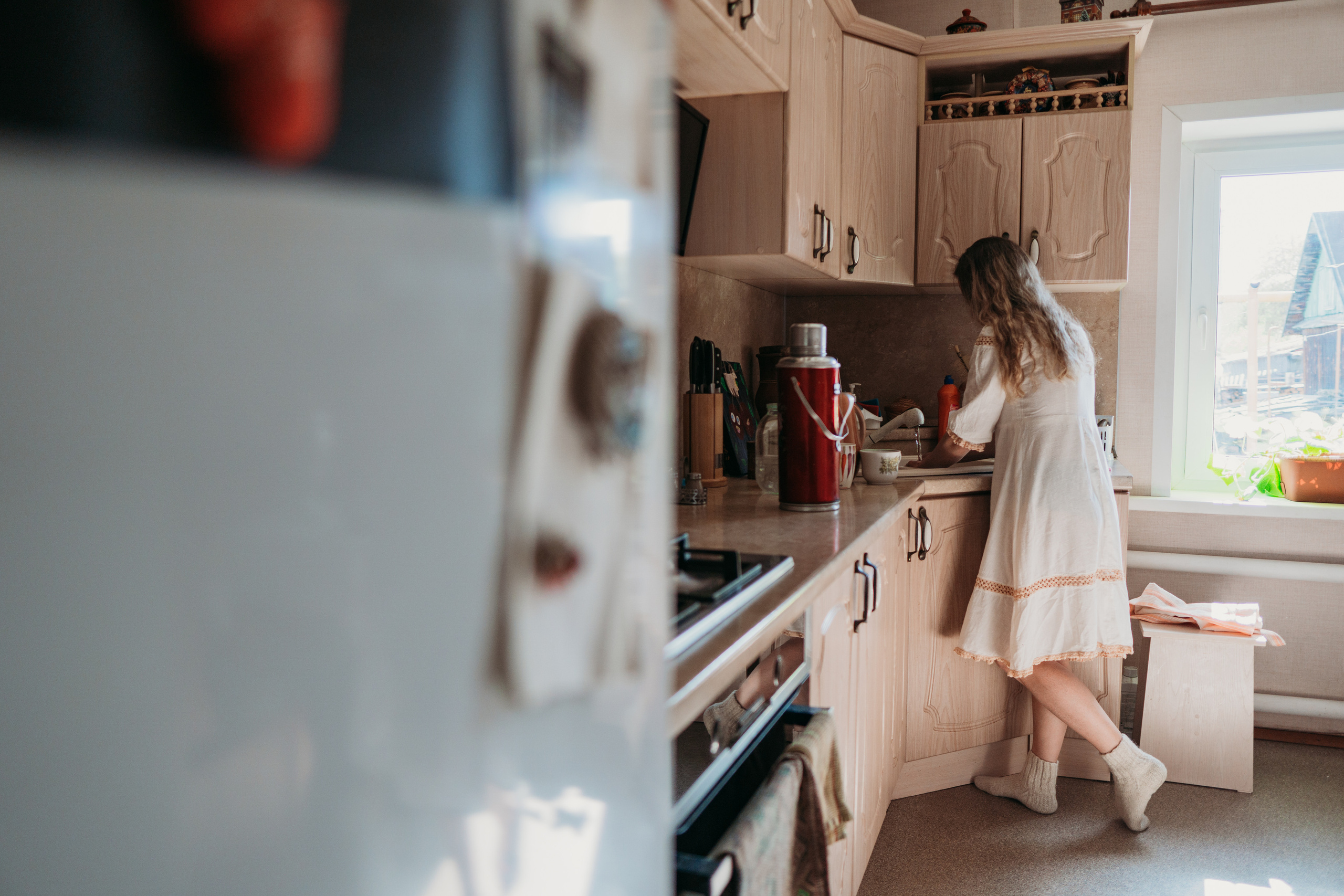 Взрослые дети и родители (Лена и ее семья). Семейный домашний фотограф в Барнауле Мария Лобастова