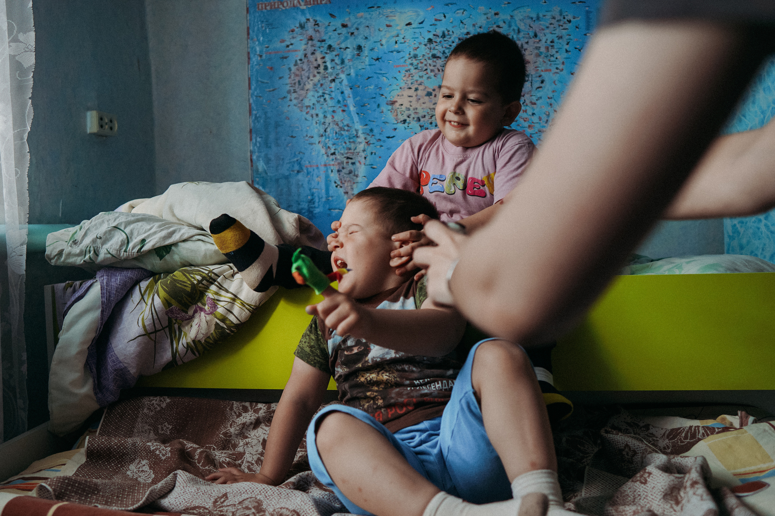 Деревенская история (внуки на каникулах). Семейный домашний фотограф в Барнауле Мария Лобастова