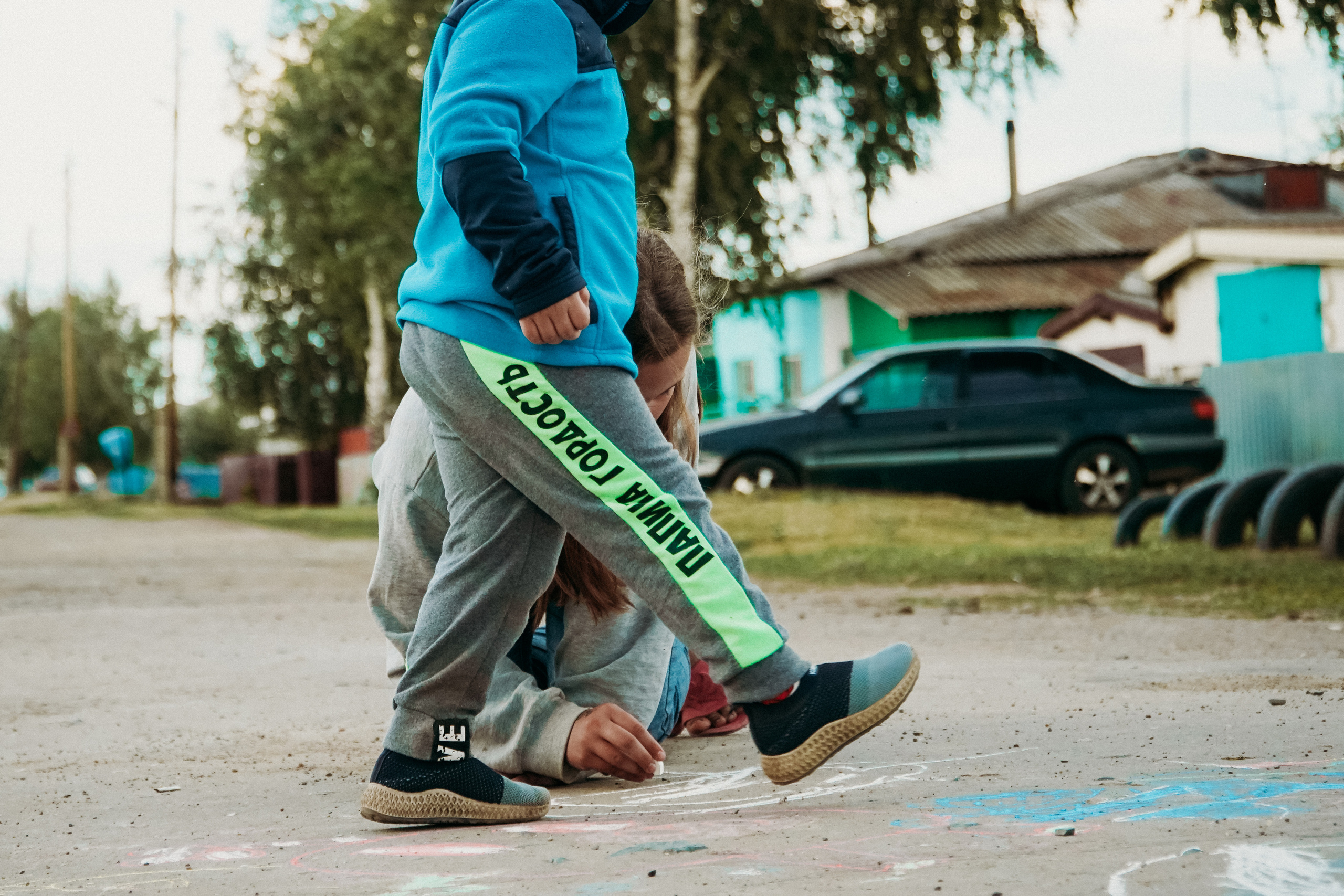 Деревенская история (внуки на каникулах). Семейный домашний фотограф в Барнауле Мария Лобастова