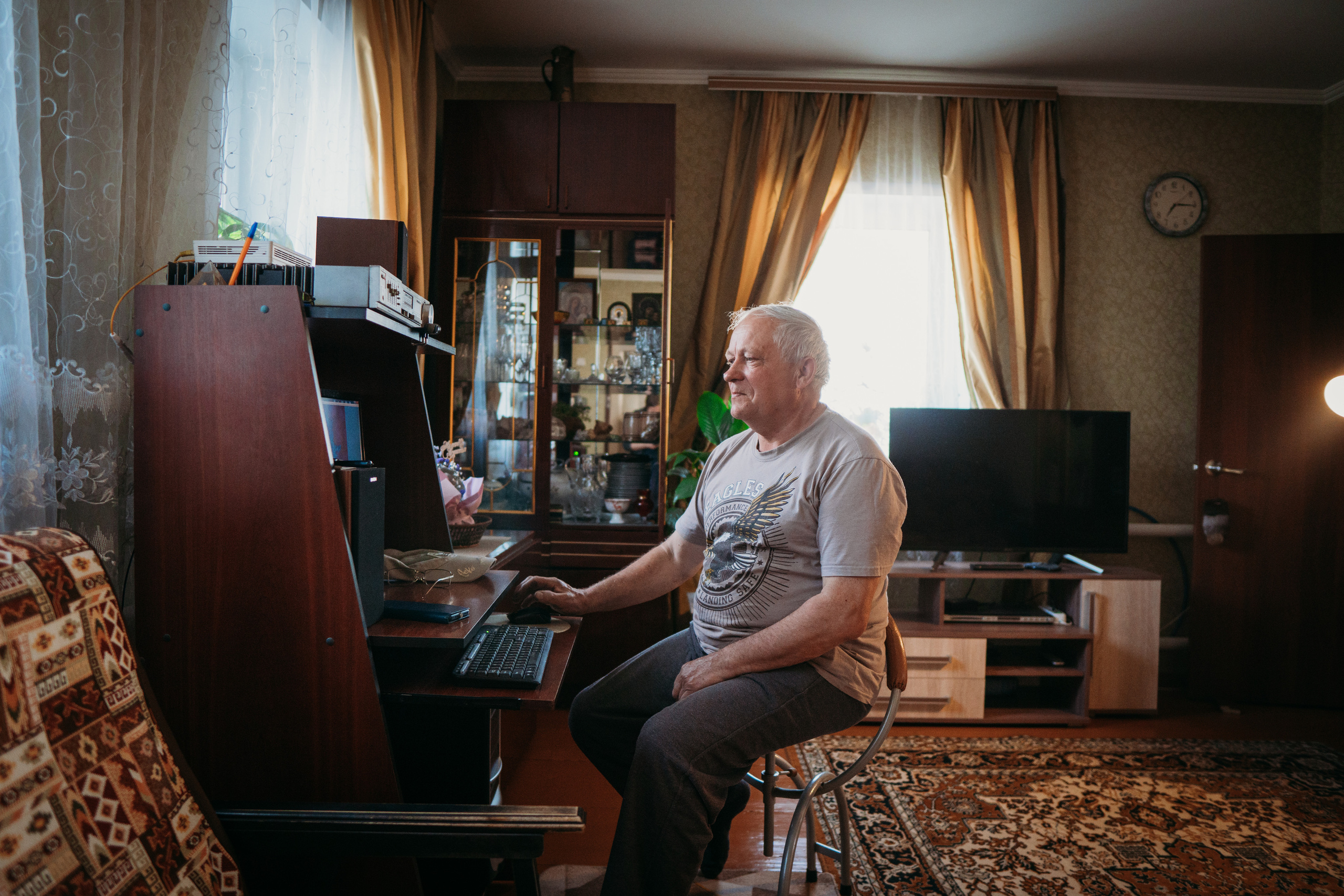 Взрослые дети и родители (Лена и ее семья). Семейный домашний фотограф в Барнауле Мария Лобастова