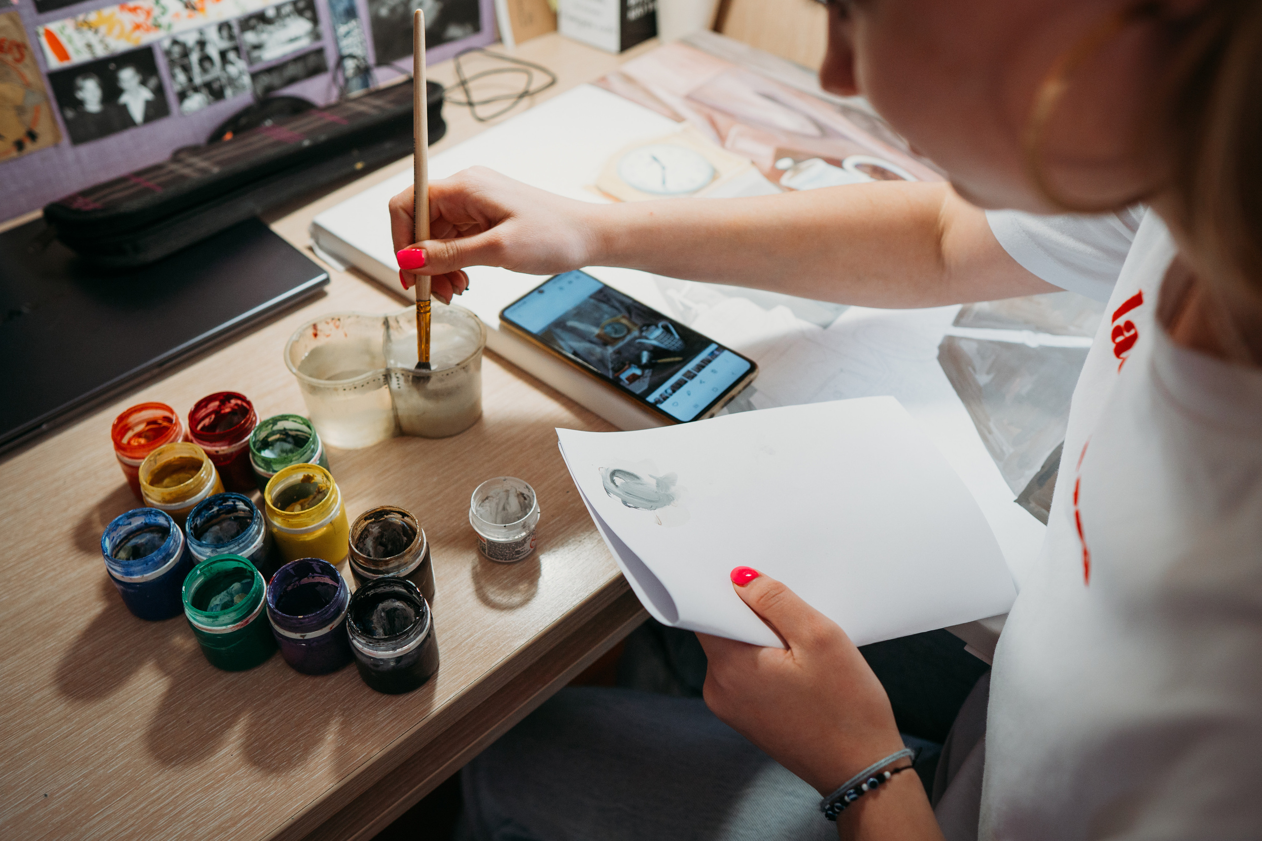 Большая семья с подростками и особенным ребенком (Ольга и ее дети). Семейный домашний фотограф в Барнауле Мария Лобастова