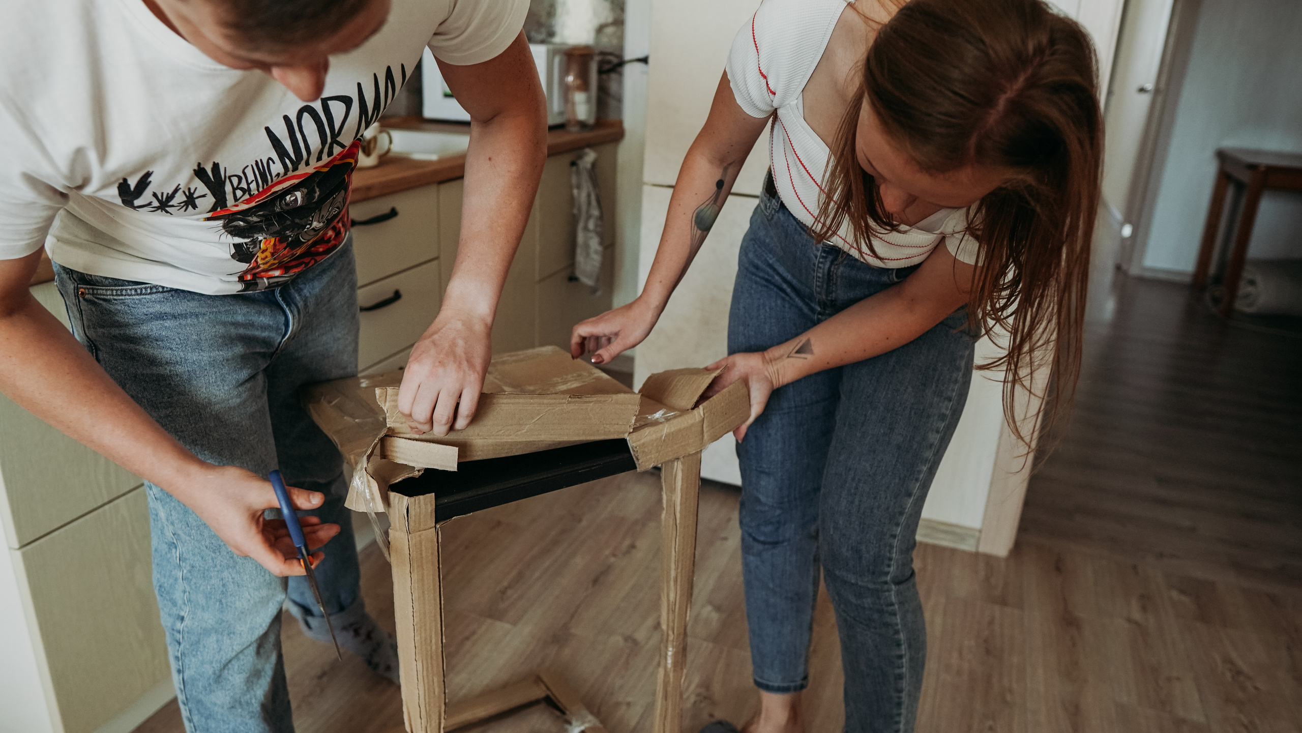 Лавстори в своей квартире (Ира и Илья). Семейный домашний фотограф в Барнауле Мария Лобастова