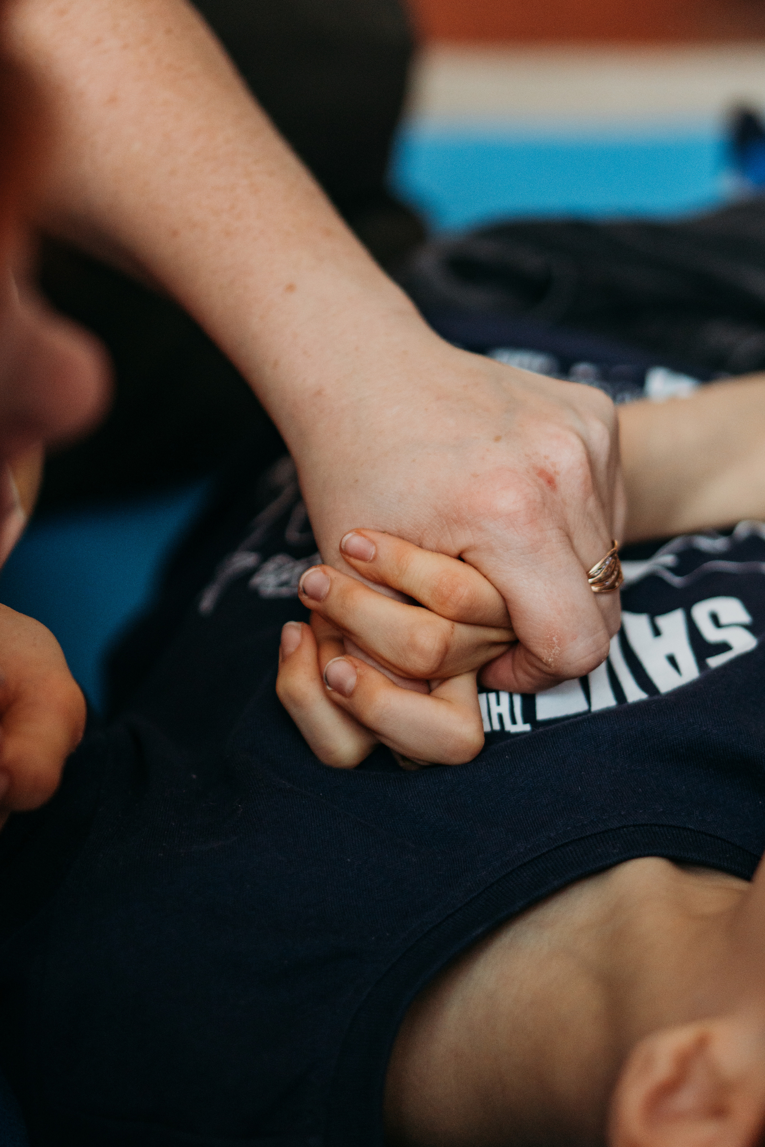 Большая семья с подростками и особенным ребенком (Ольга и ее дети). Семейный домашний фотограф в Барнауле Мария Лобастова