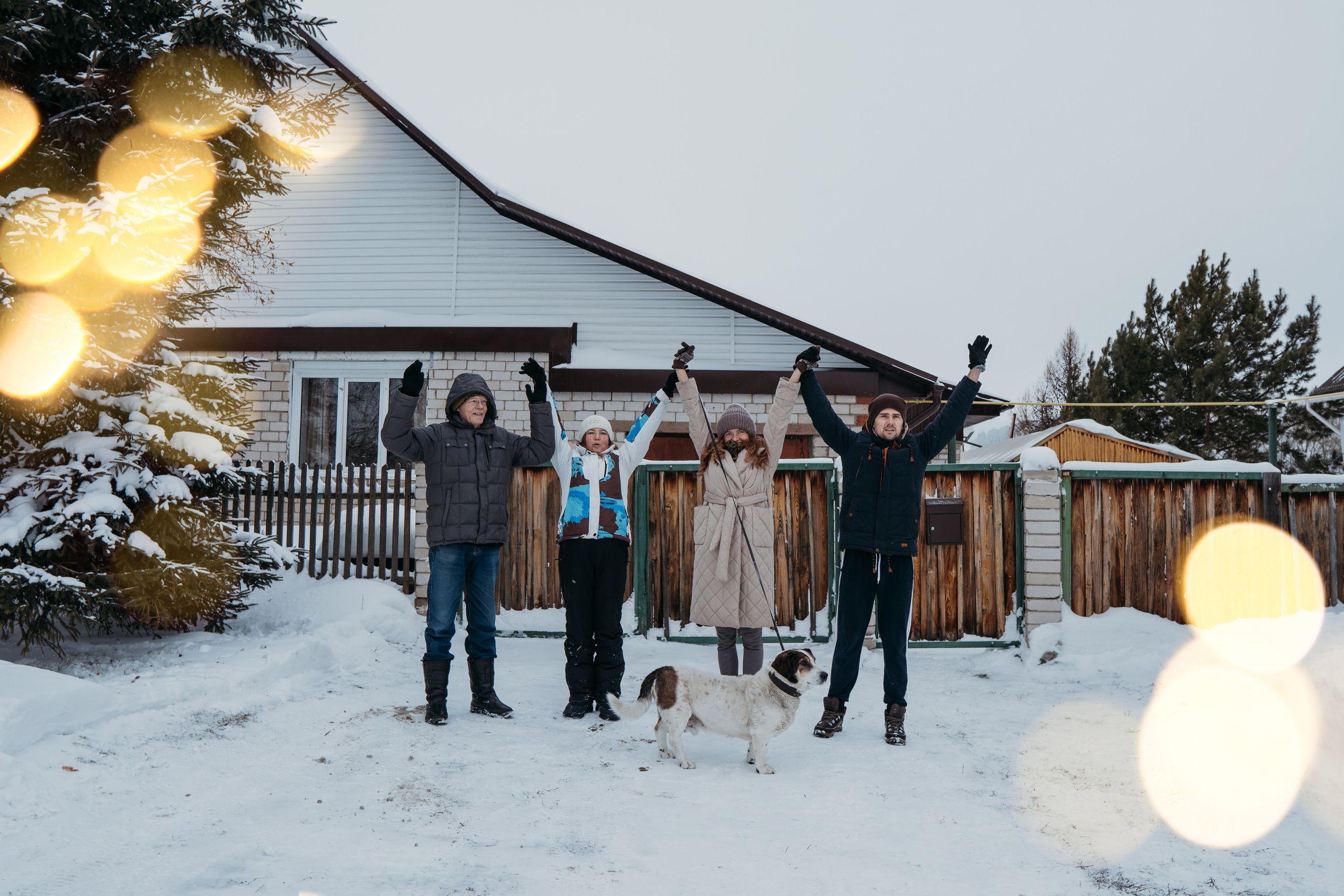 В отпуск к родителям (Новогодняя история для Ангелины). Семейный домашний фотограф в Барнауле Мария Лобастова