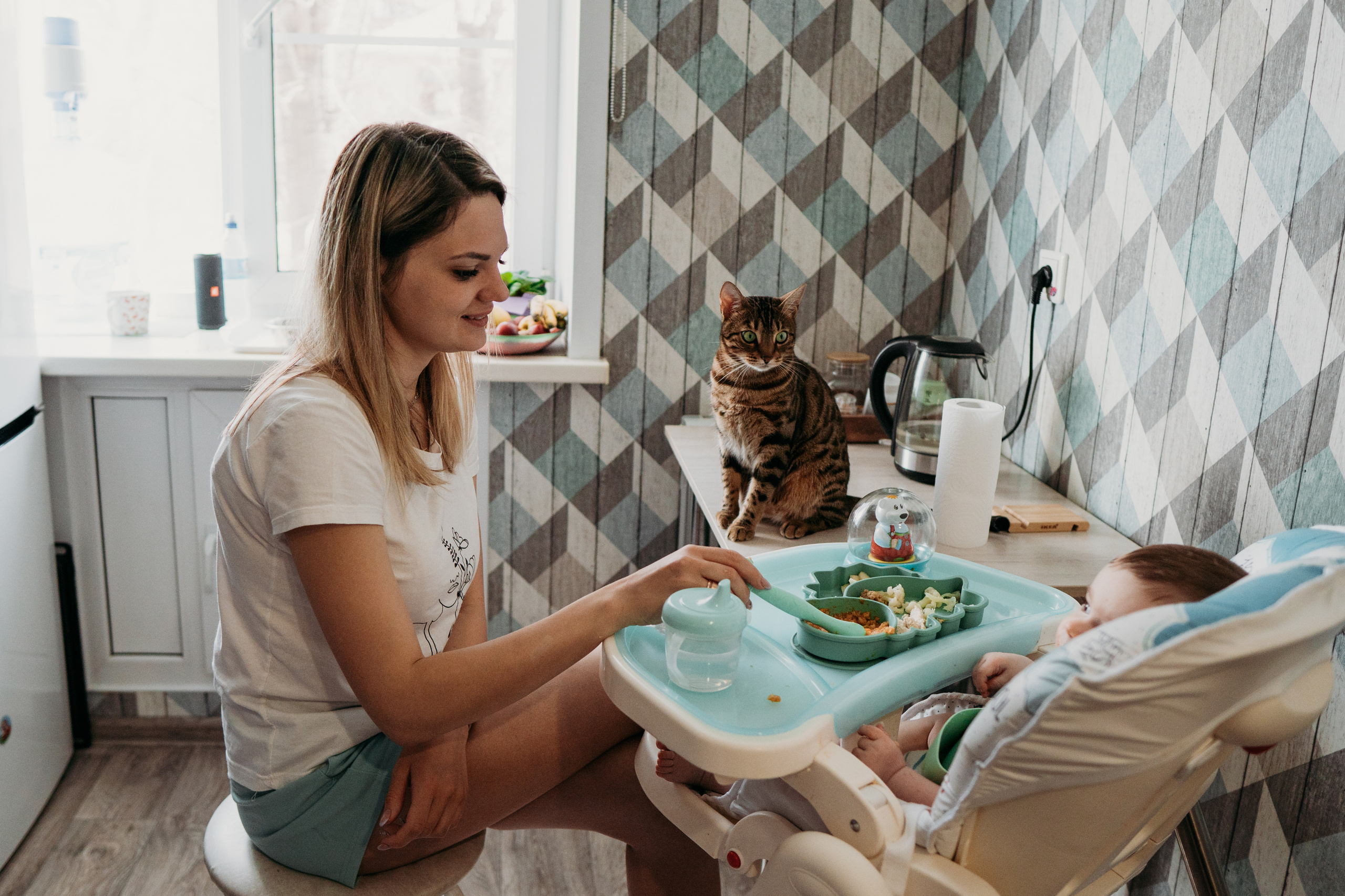 Будни молодой мамы (Алена и Даня). Семейный домашний фотограф в Барнауле Мария Лобастова
