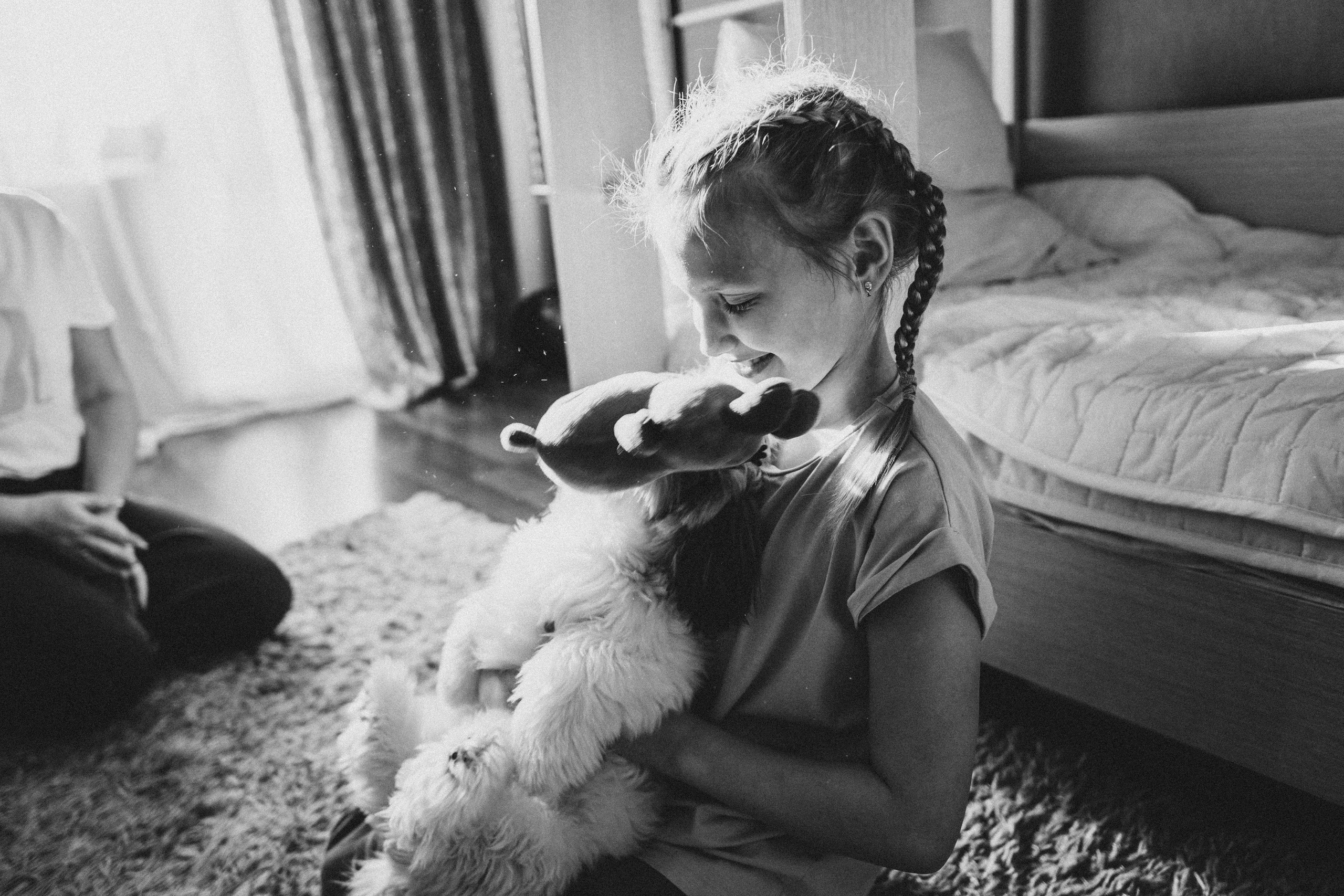 Большая семья с подростками и особенным ребенком (Ольга и ее дети). Семейный домашний фотограф в Барнауле Мария Лобастова