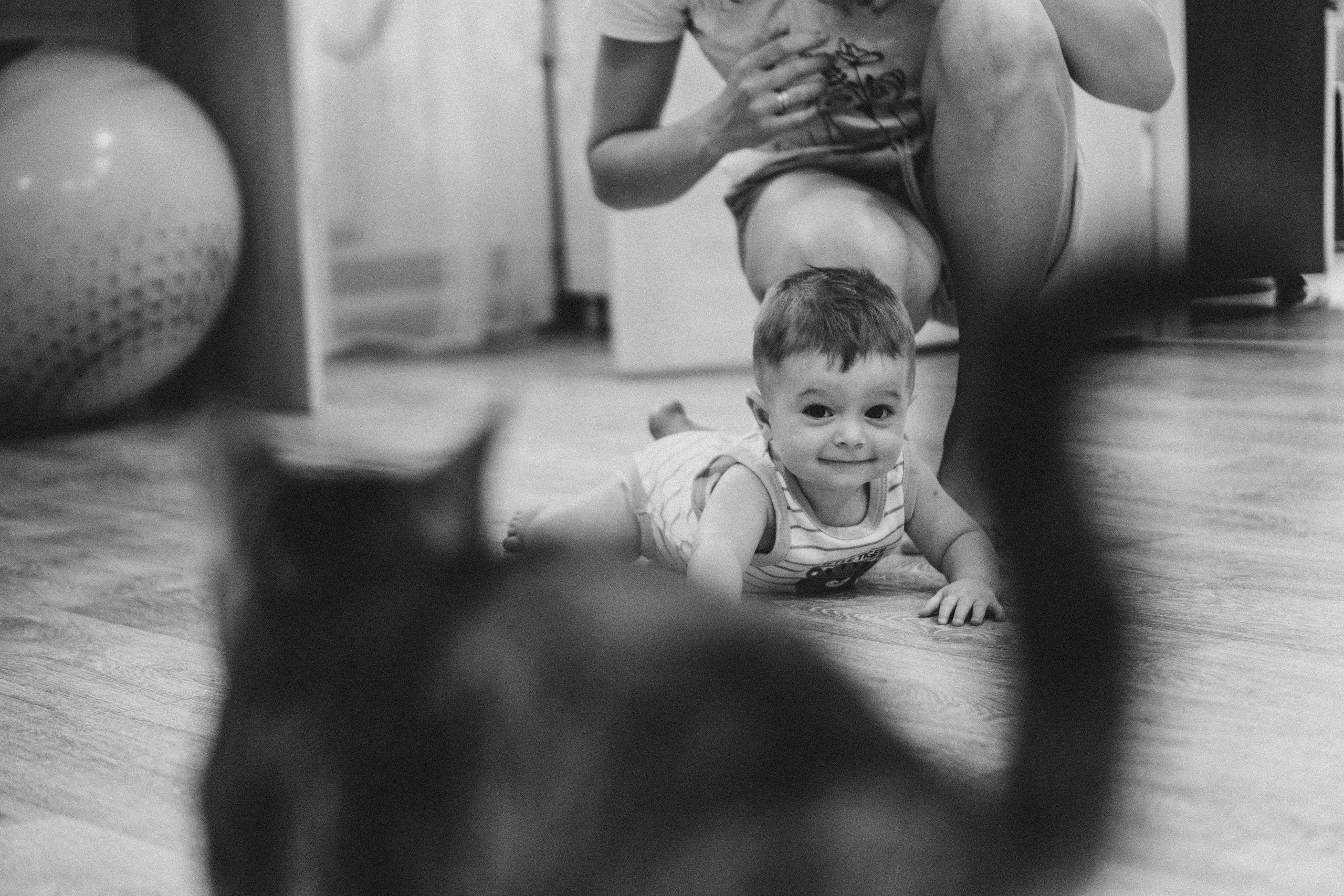 Будни молодой мамы (Алена и Даня). Семейный домашний фотограф в Барнауле Мария Лобастова