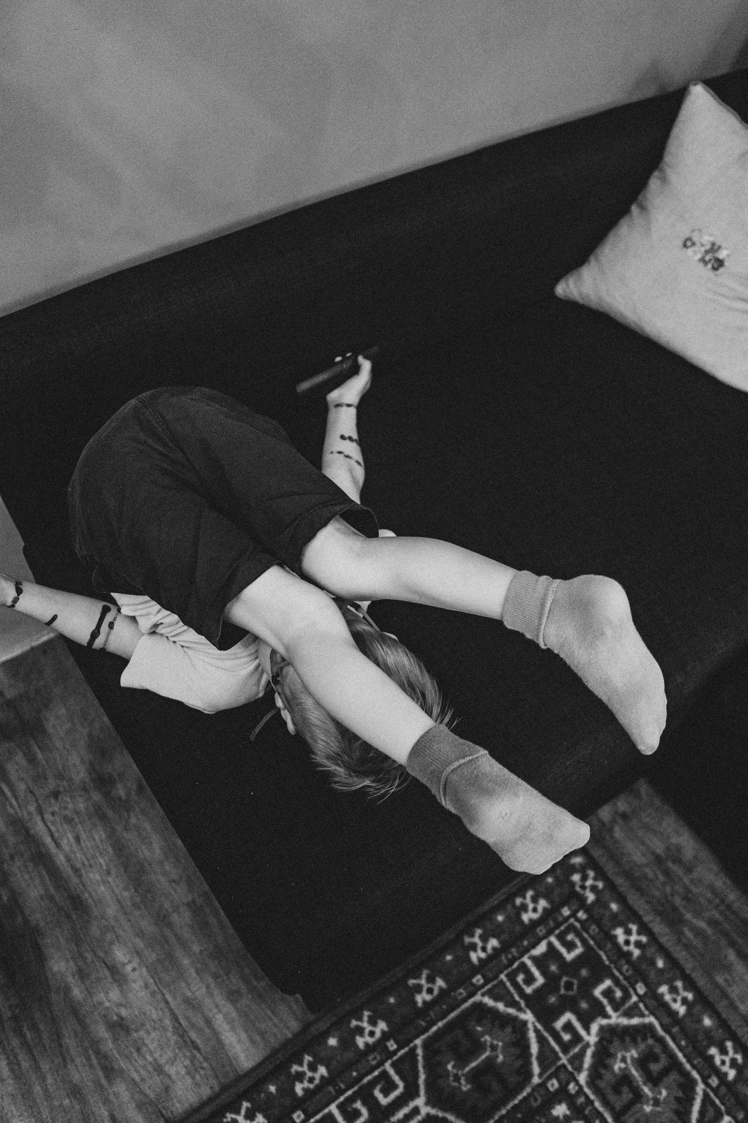 Съемка с активным ребенком (Платон и Саша). Семейный домашний фотограф в Барнауле Мария Лобастова