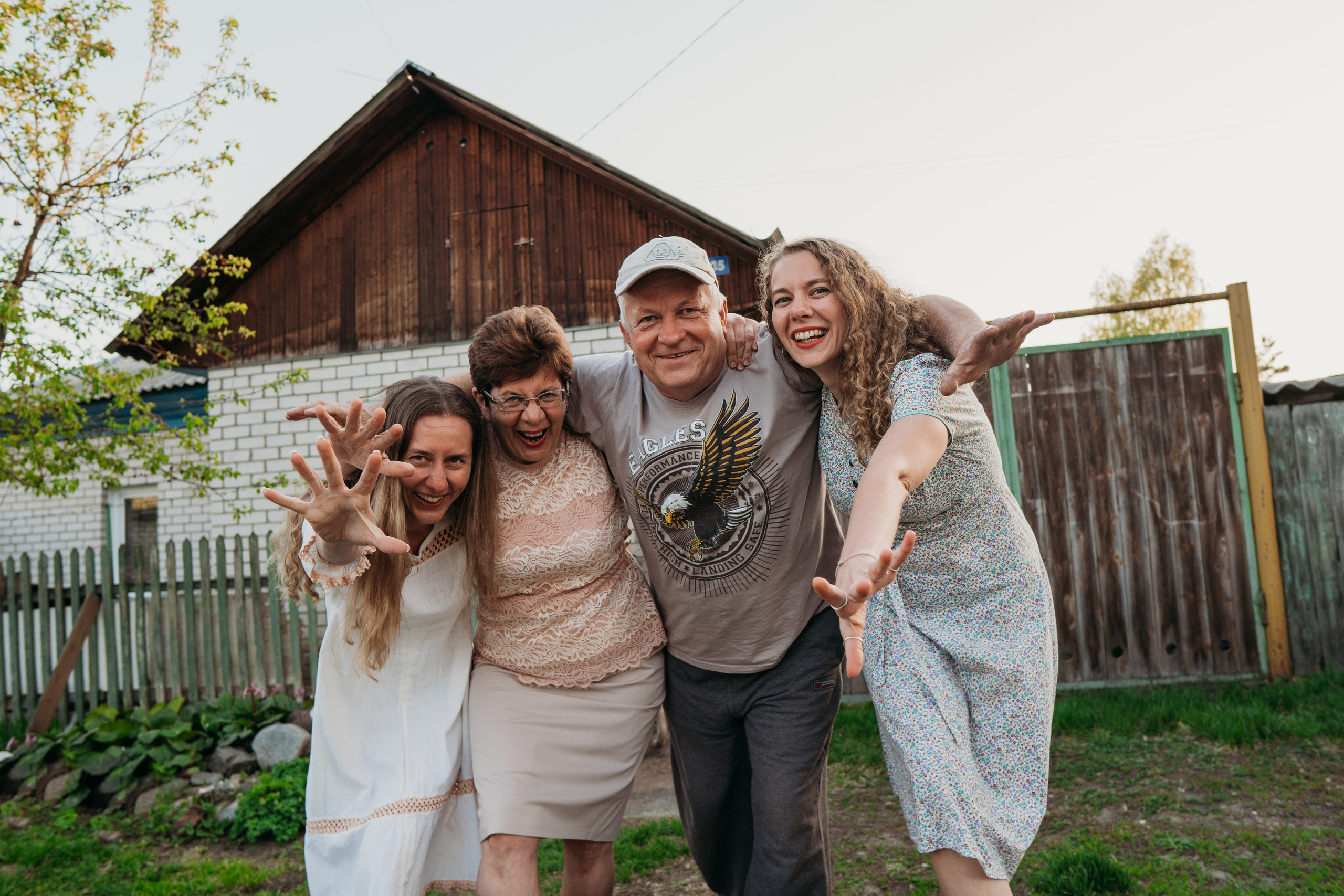 Взрослые дети и родители (Лена и ее семья). Семейный домашний фотограф в Барнауле Мария Лобастова