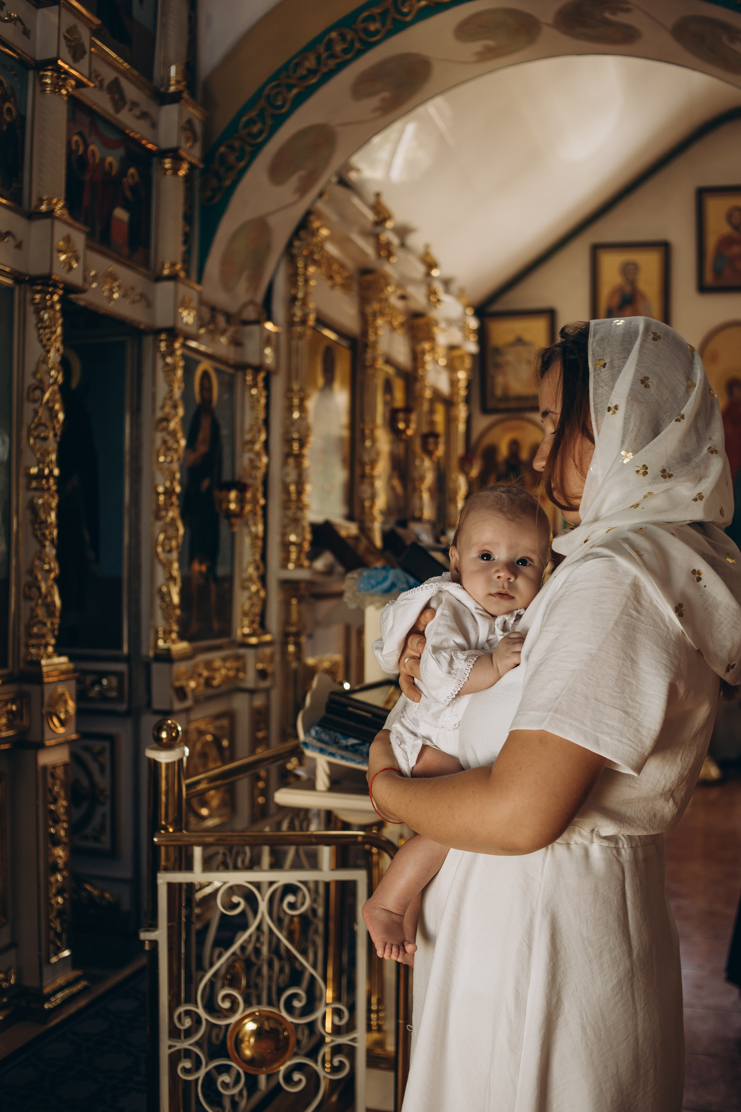 Крещение Дмитрия. Семейный фотограф в Волгодонске Краченцева Анна