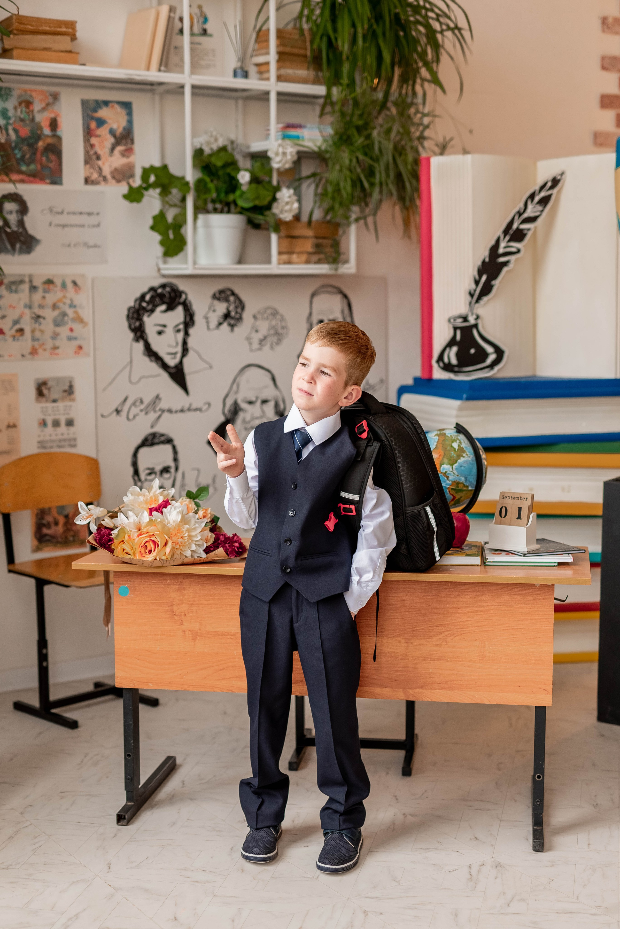 Фотосессия для первоклассника. Семейный, детский фотограф в Воронеже Анна Никитина