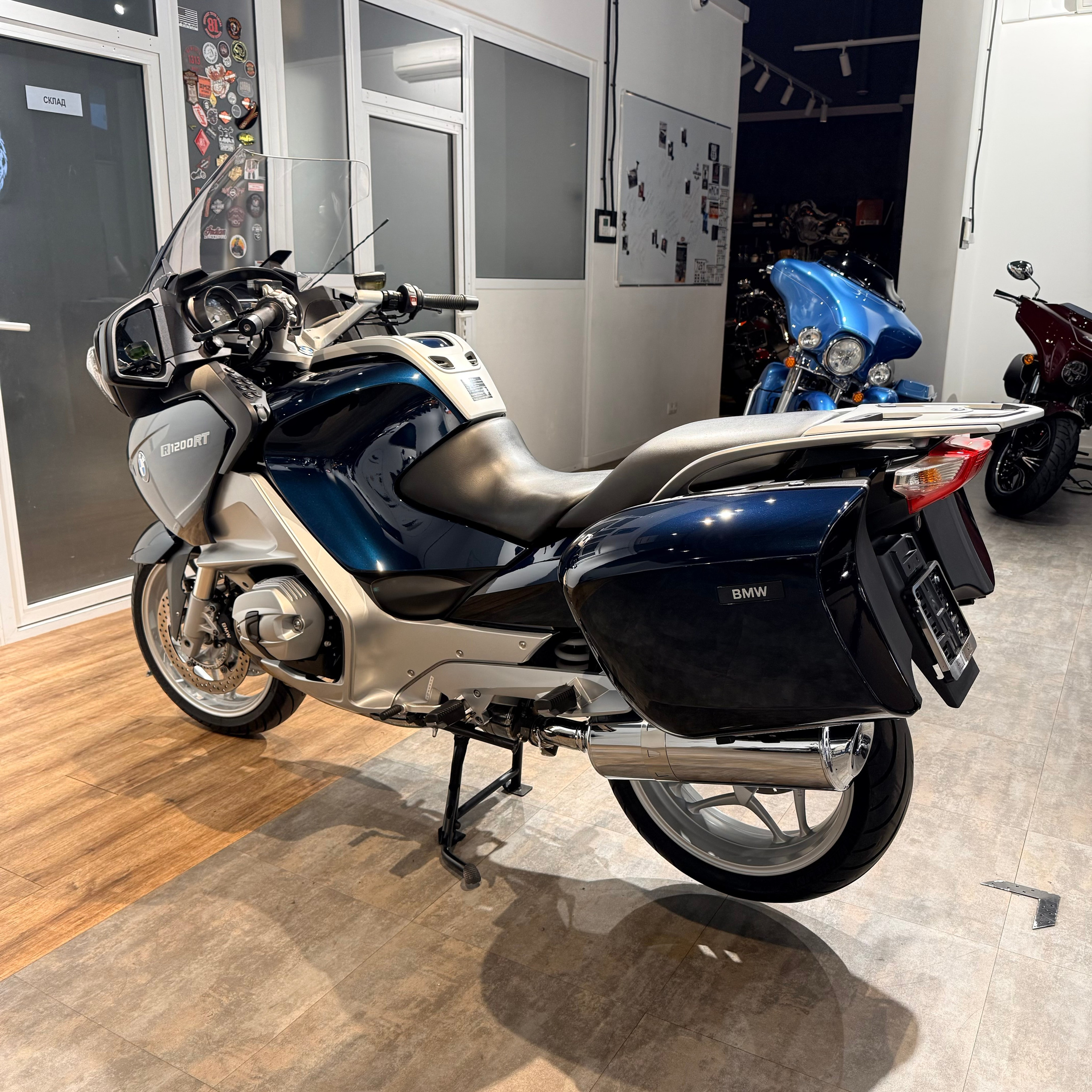 2013 ВMW R1200RТ Navy Blue (VIN WB10*7384). Hello Davidson, Москва. Только хорошие мотоциклы…