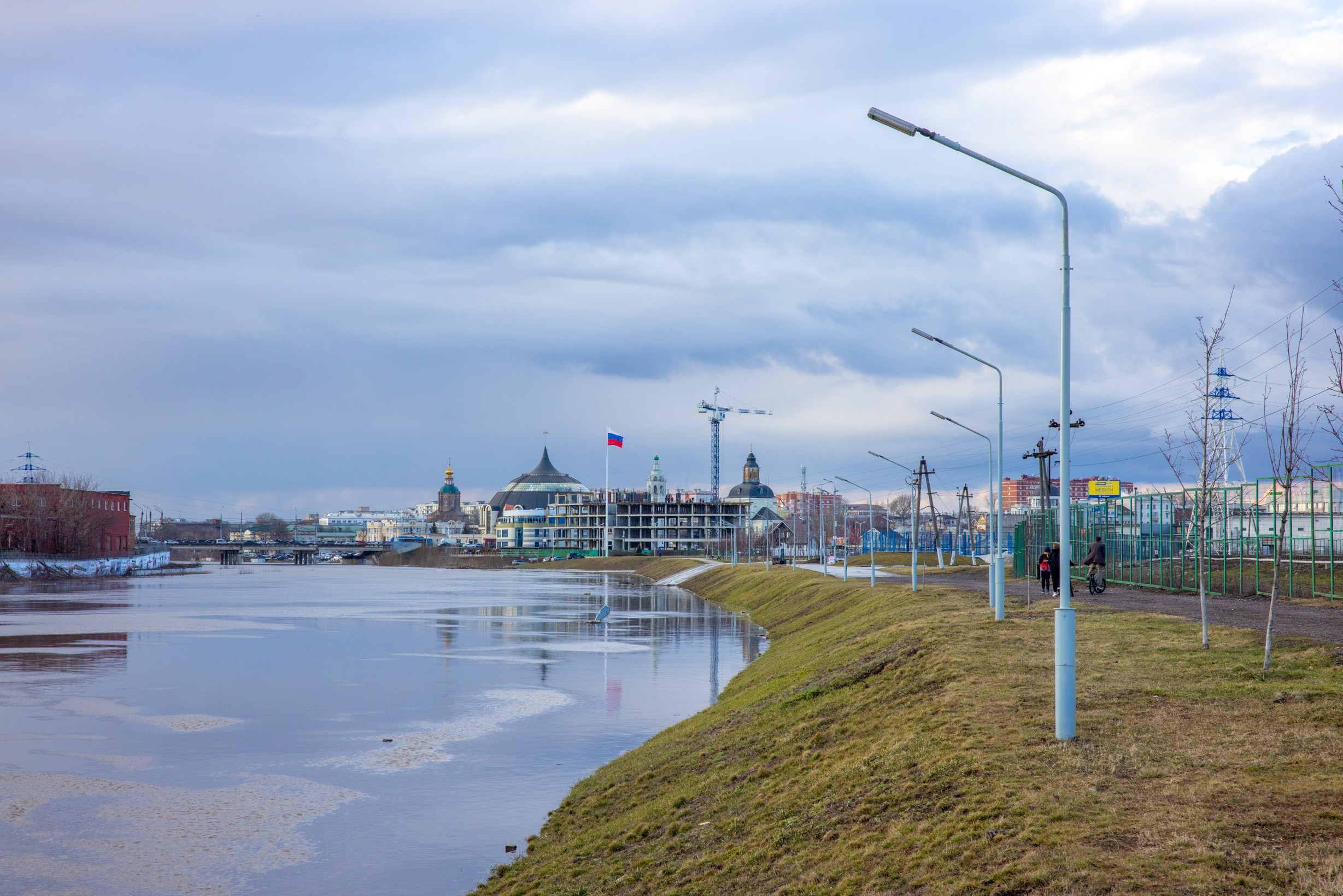 Паводок на Оке. Фотограф в Туле Крупский АнДРей. Фотостудия «КАДР71» в Туле