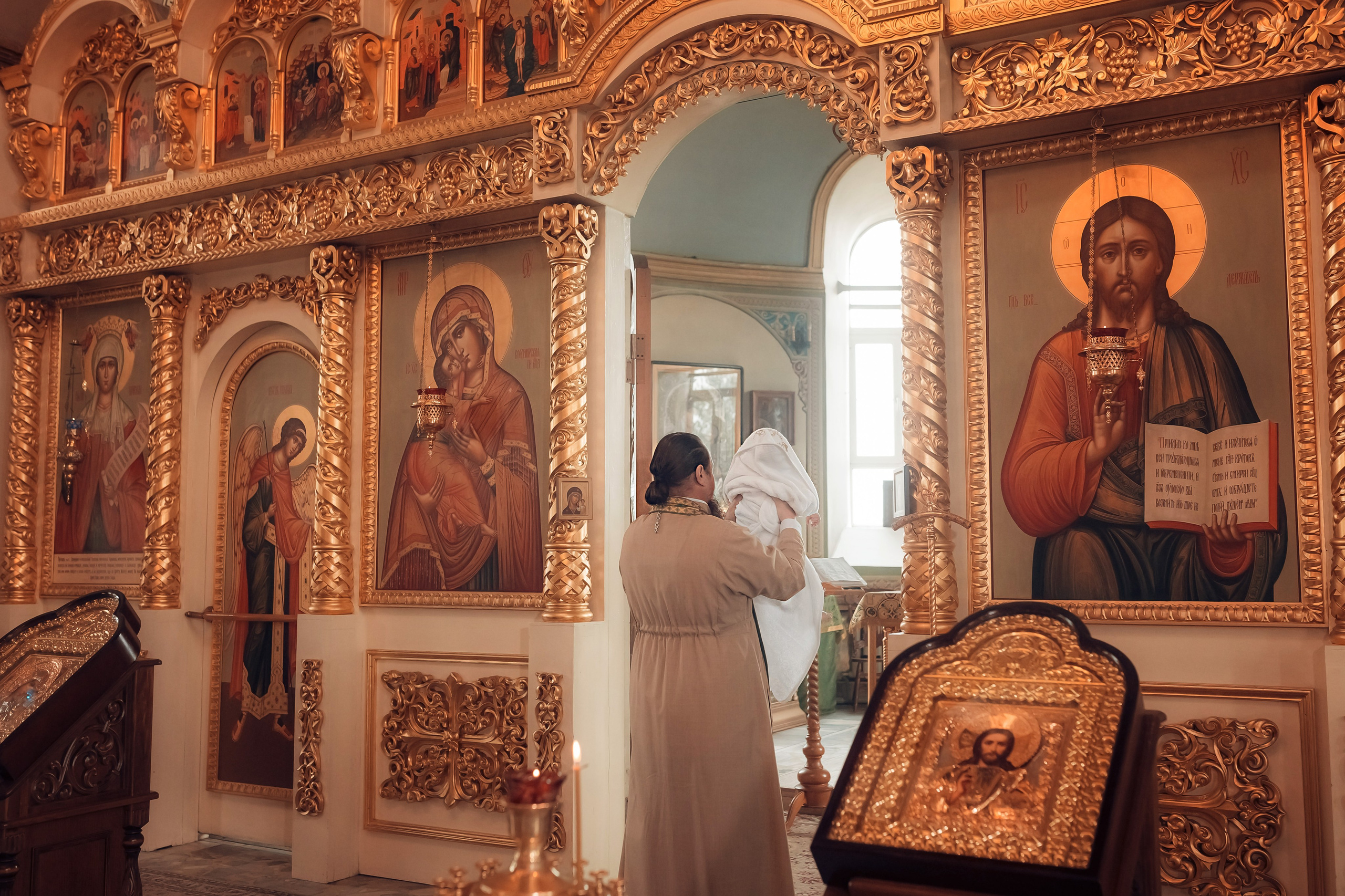 Таинство Крещения Ксении. Съемка Таинств Крещения Венчания, детские и семейные съемки в Пензе