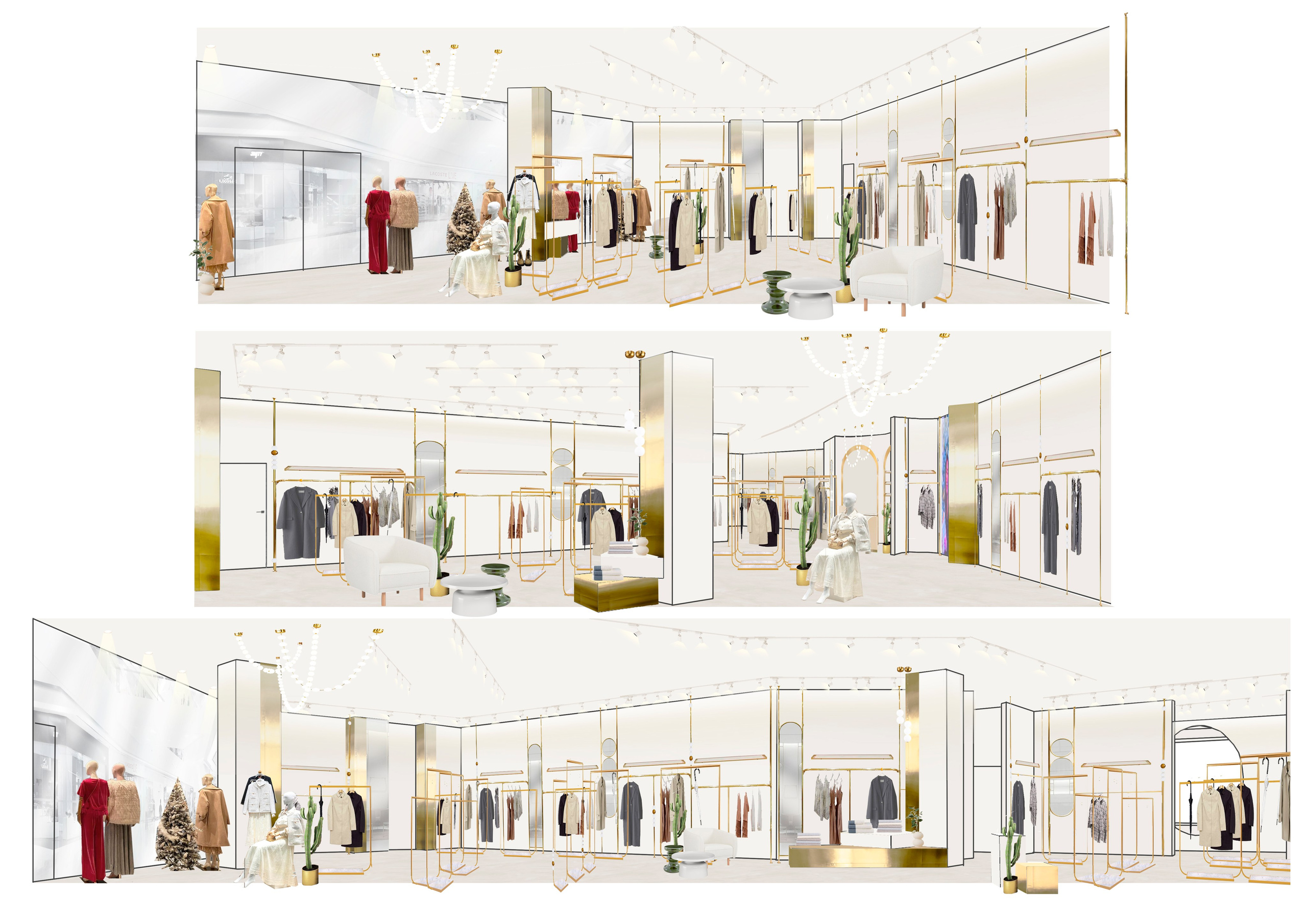 ТОРГОВЫЕ ЗАЛЫ, ОФИС «ANNA VERDI». Студия дизайна интерьеров FORMA