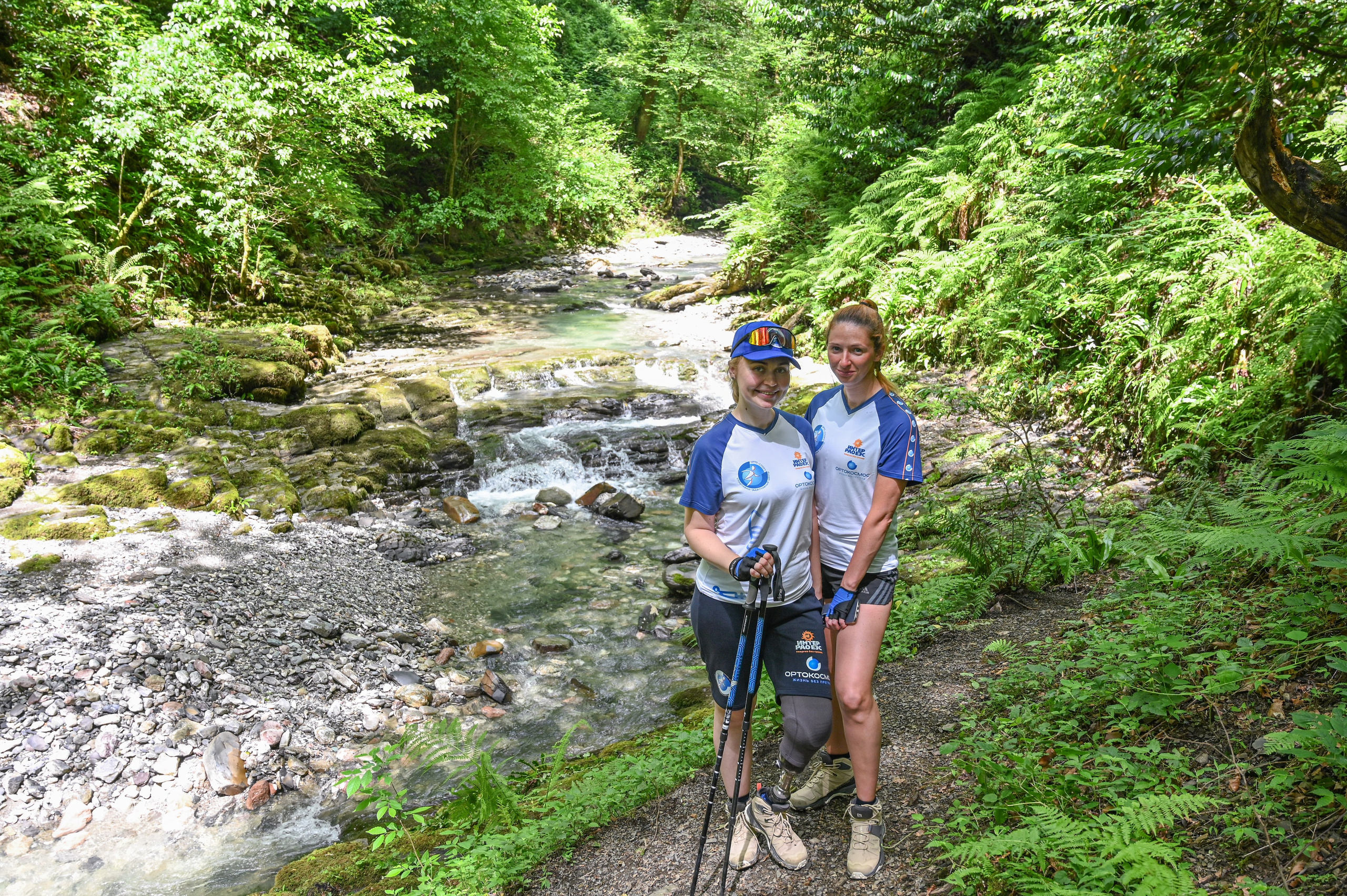 «Спортивно-адаптивный центр «Орто-Спорт» горный туризм. Фотографирую счастливых людей в Сочи