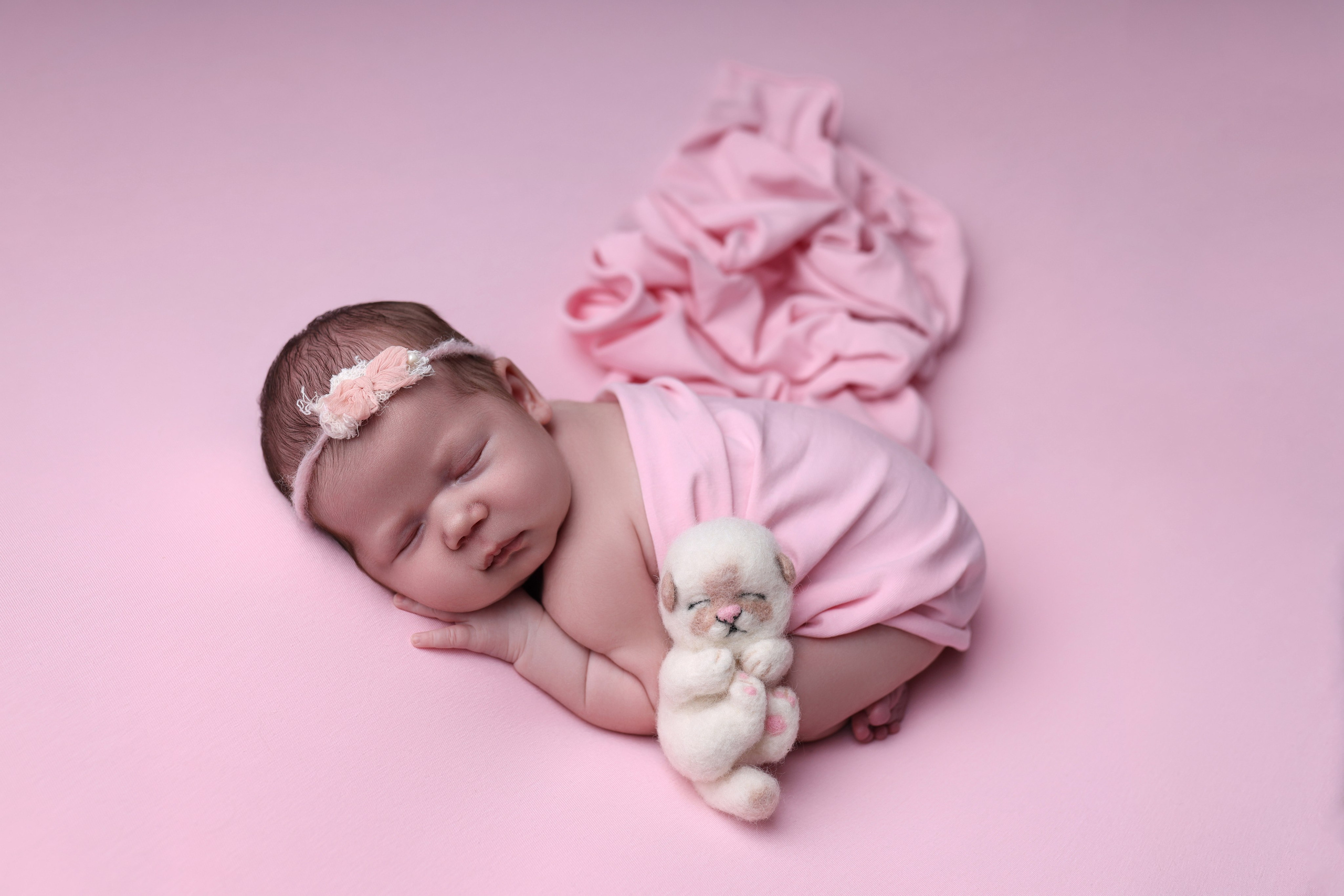 Newborn девочки. Фотограф новорожденных Модяева Ирина