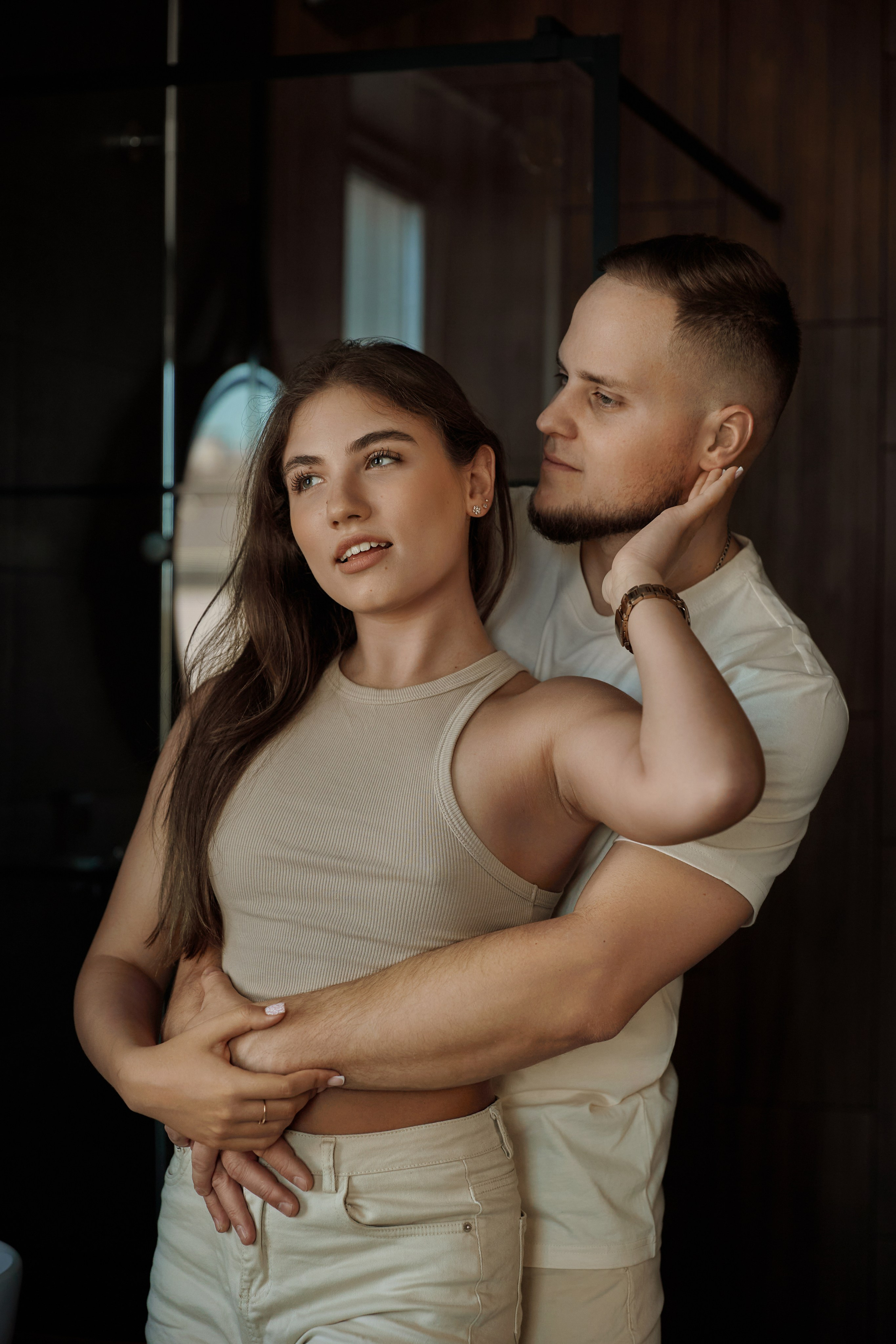 Дмитрий и Алина. Фотограф женского портрета, беременности и материнства Харькова Елена