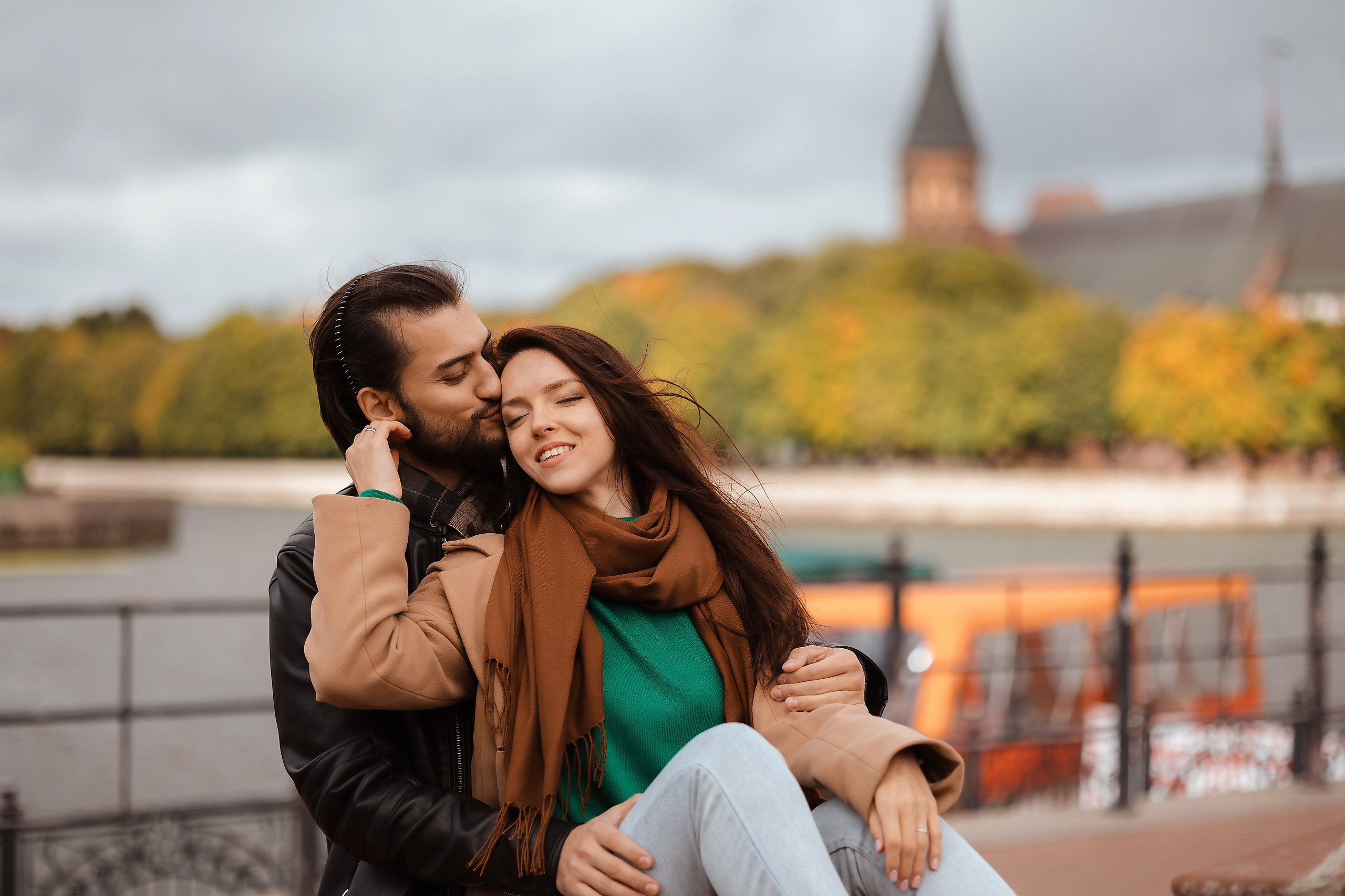 Прогулка по Рыбной деревне и острову Канта, осень. Фотограф в Калининграде свадебная фотография, репортажная, фотосессии