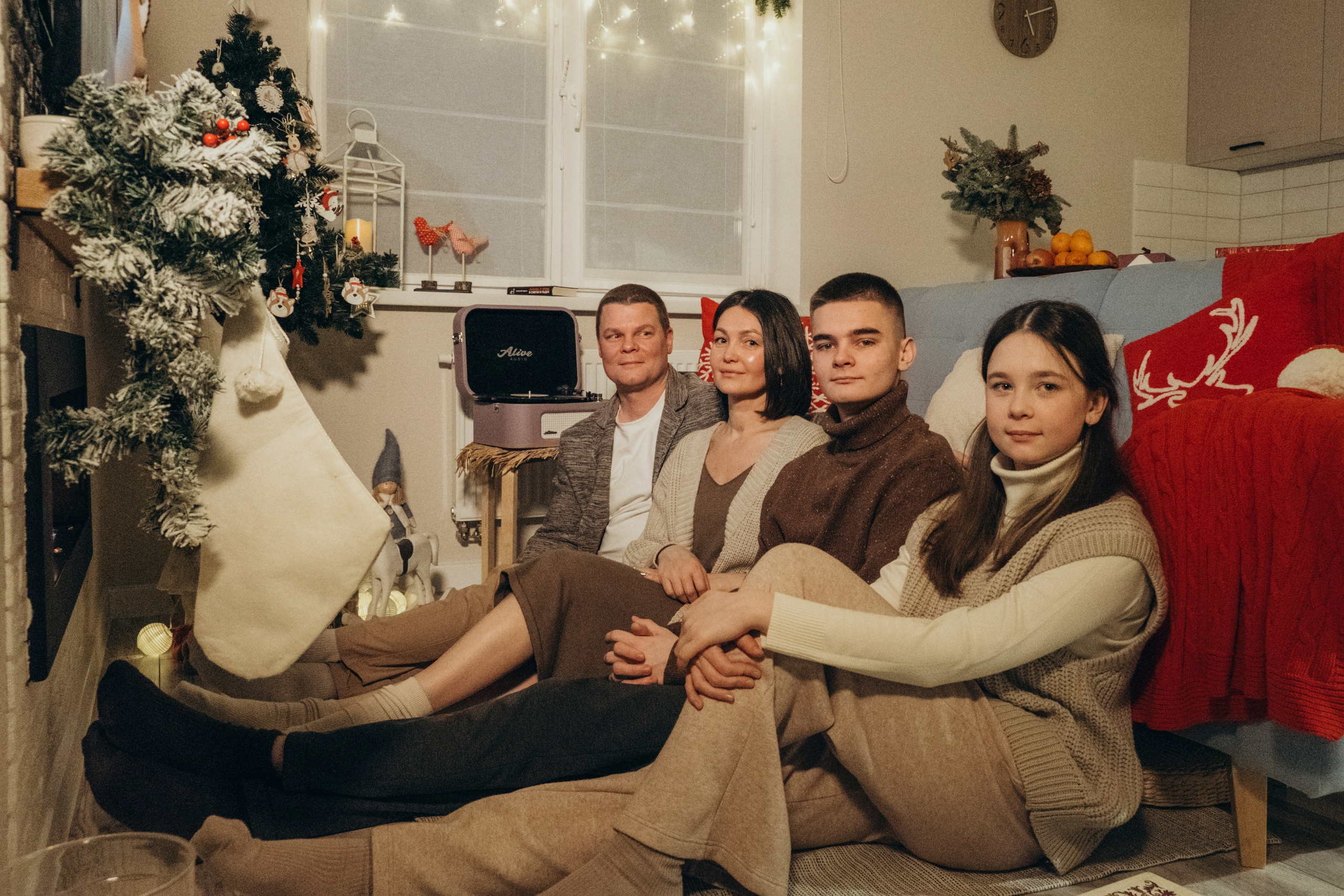 Новогодний уют на даче. Фотограф Евгения Войко Тюмень