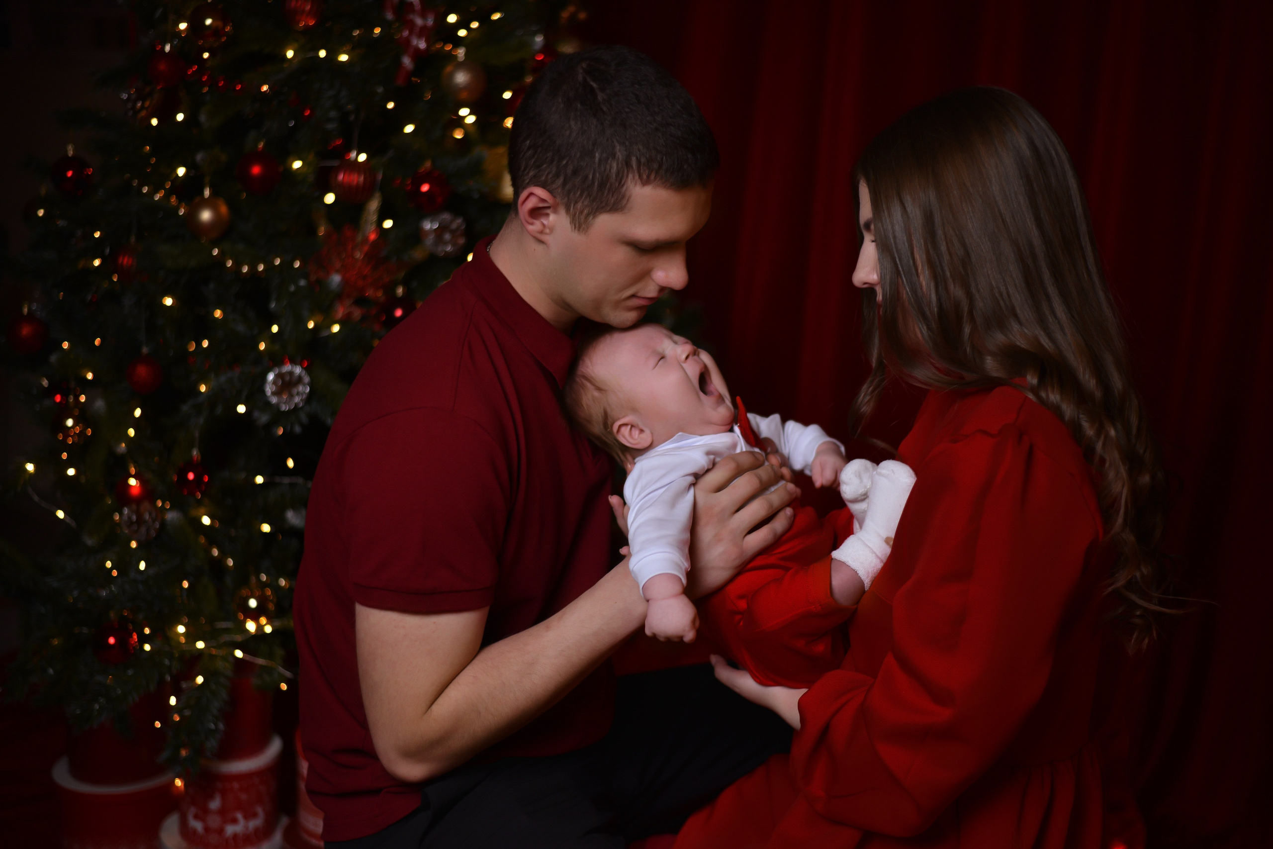 Мишенька с родителями. Фотограф в Новомичуринске Наталья Малиновская