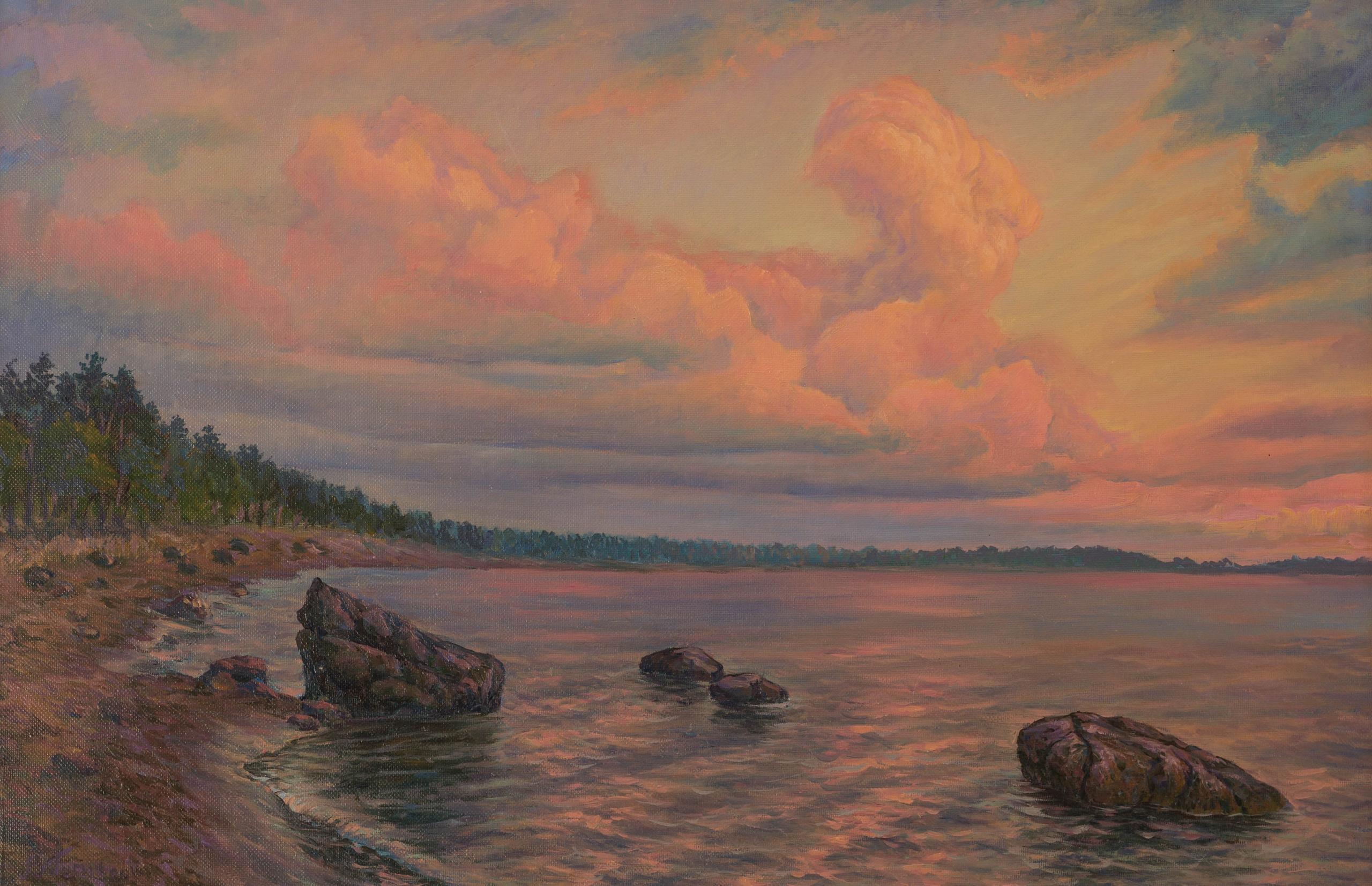 Пейзаж / Landscape. Художник Василий Гасич