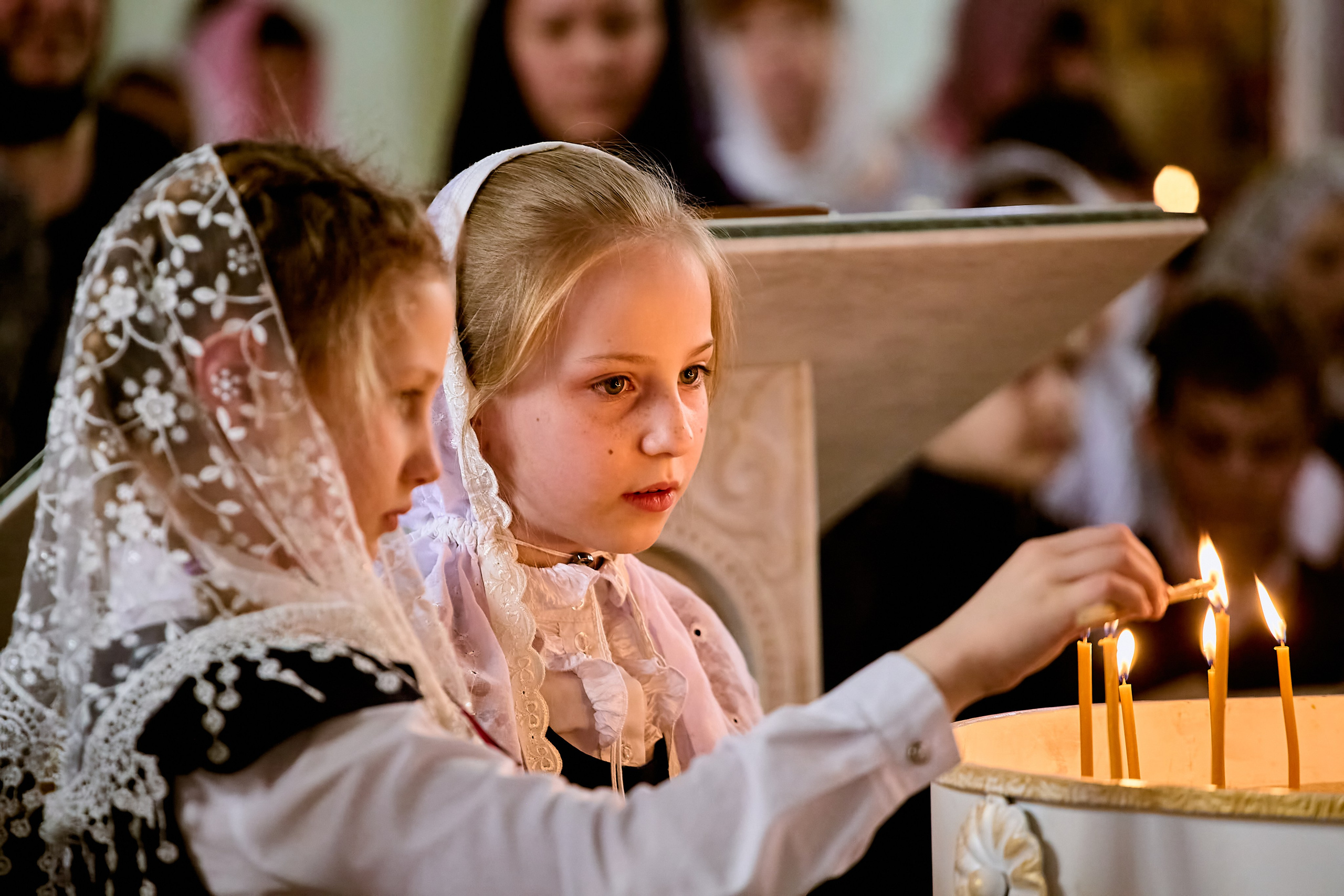 Лица Храма Детский Портрет в Храме